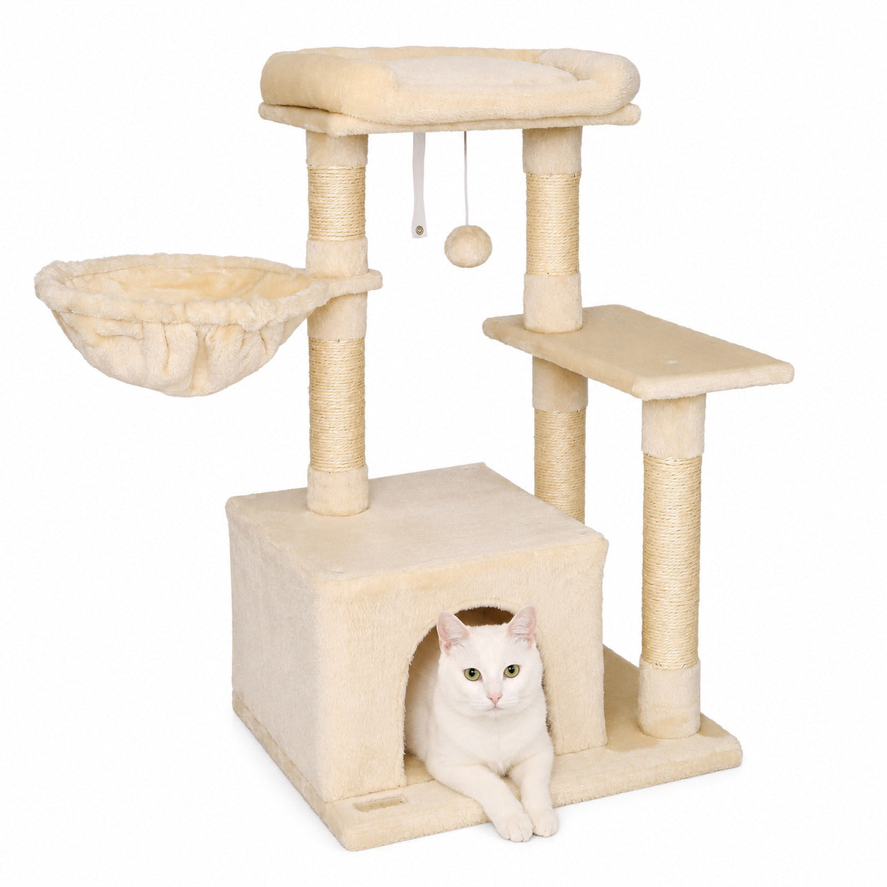 Poste rascador para gatos altura 85 cm
