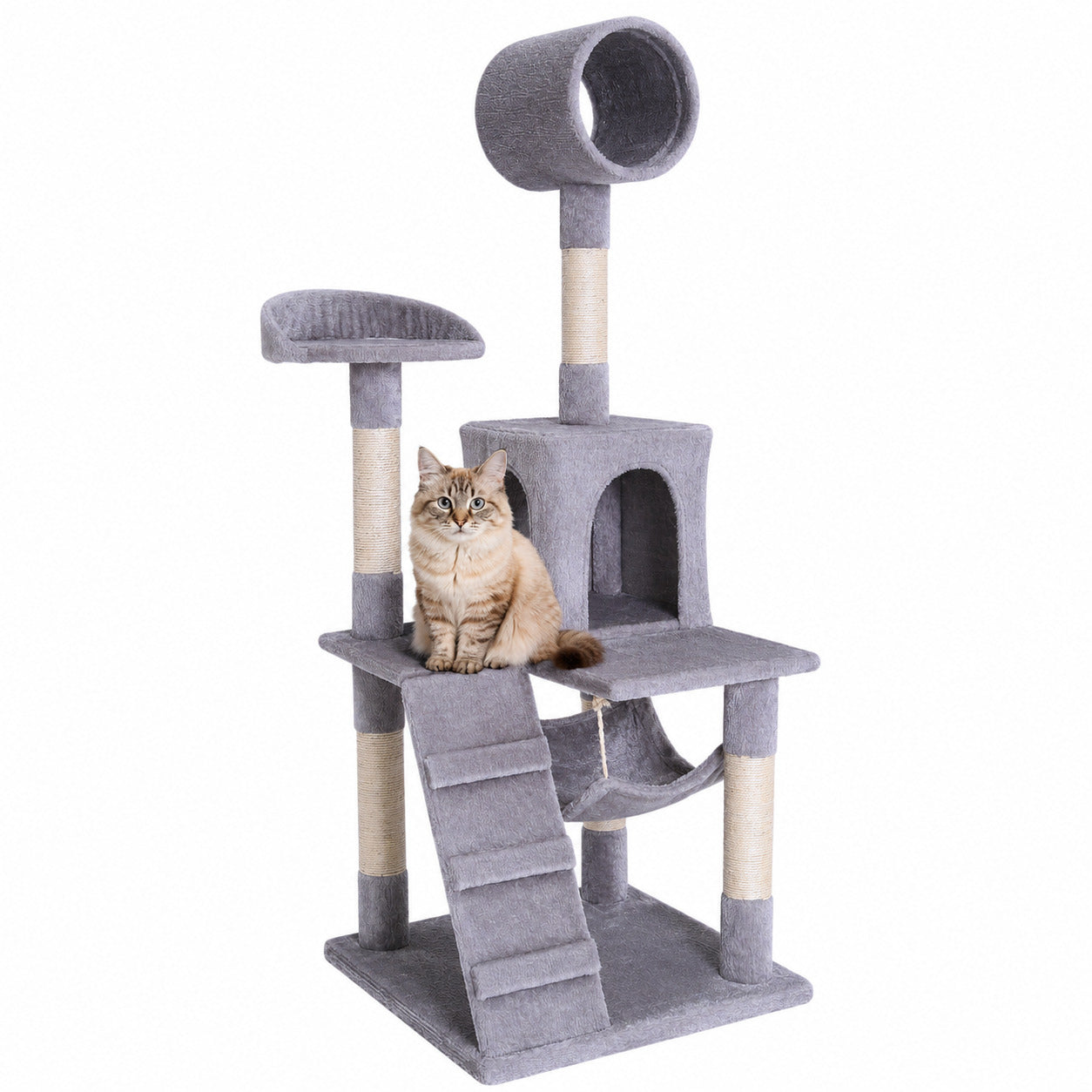 Poste rascador para gatos altura 133 cm