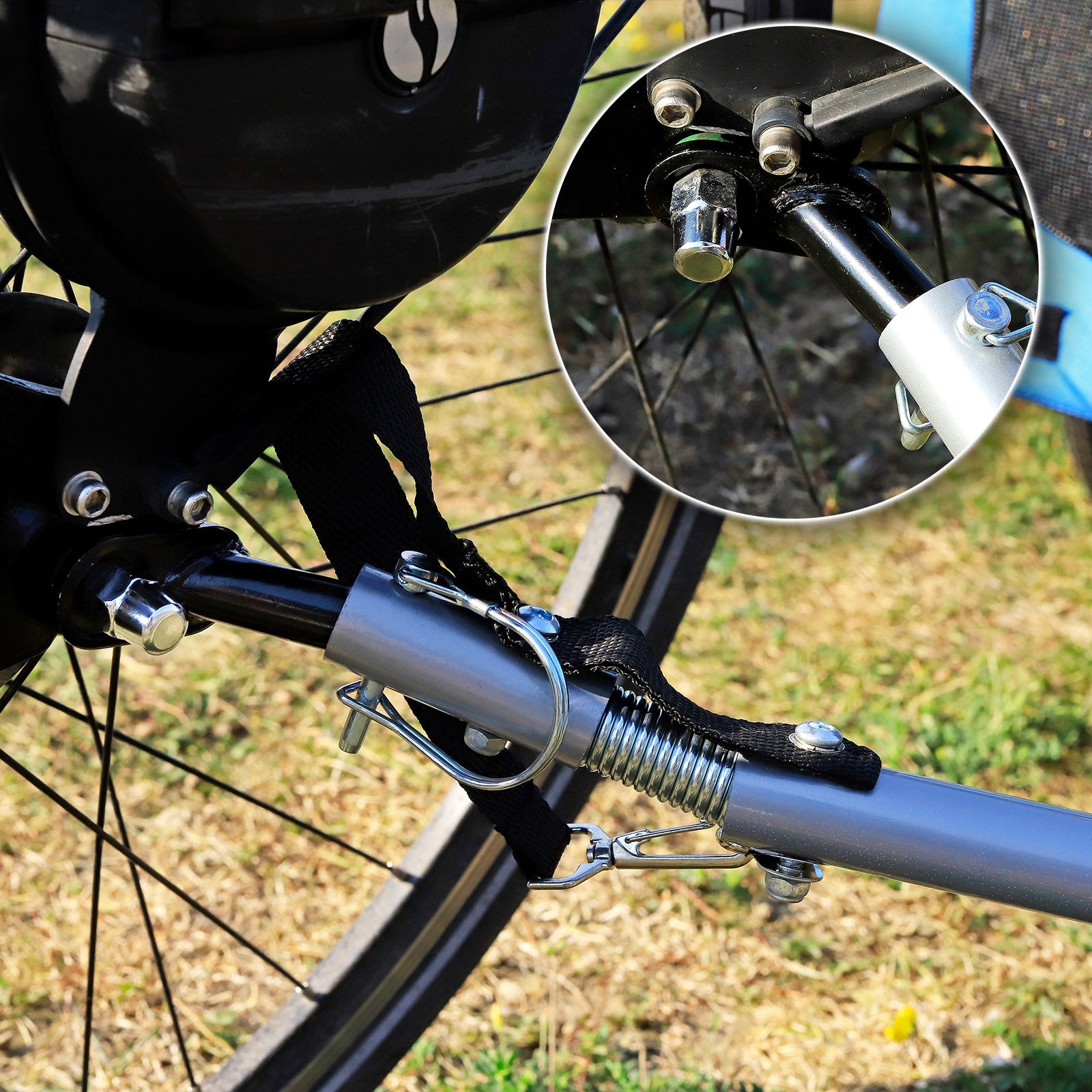 Enganche para remolque de bicicleta