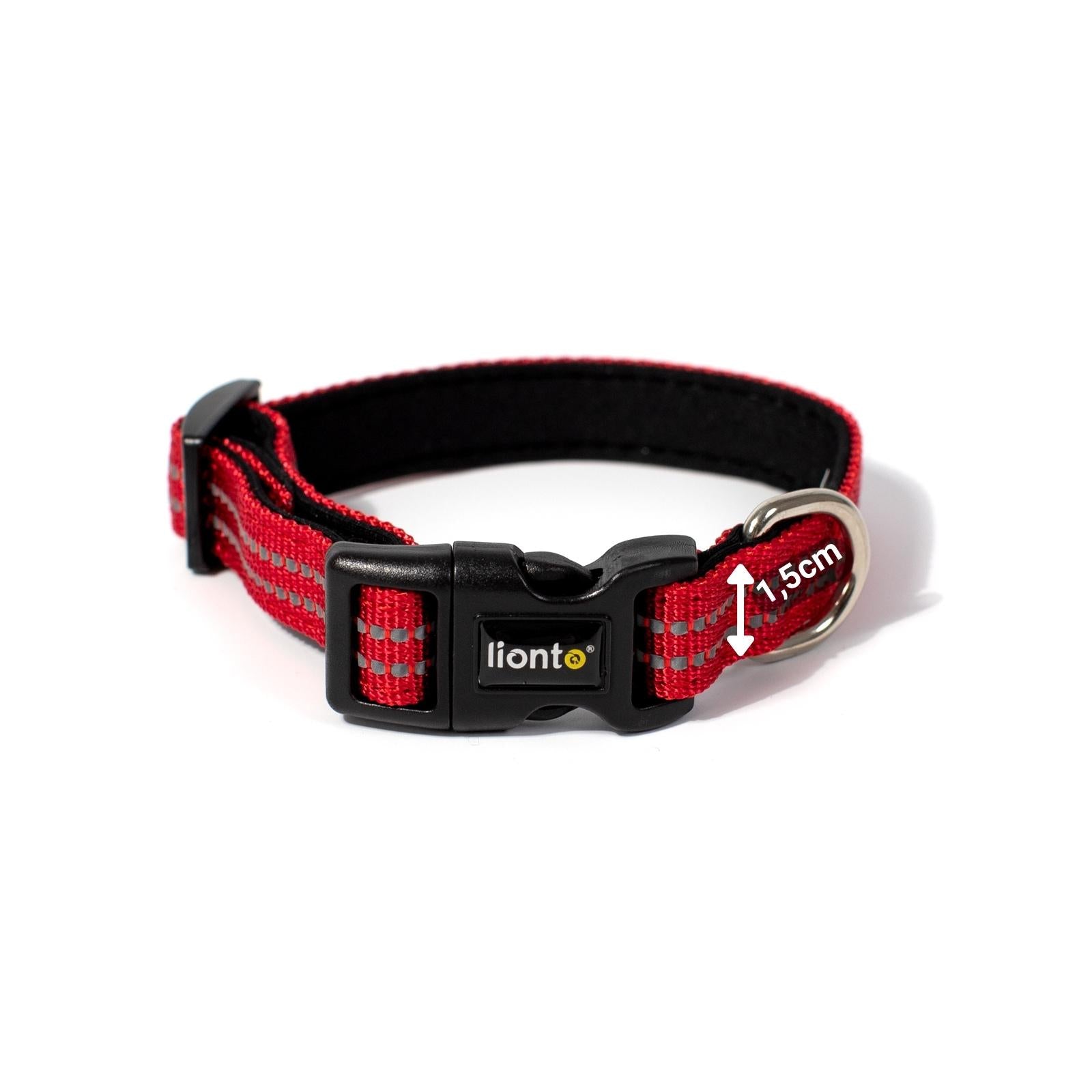 Collar para perros acolchado, reflectante e impermeable