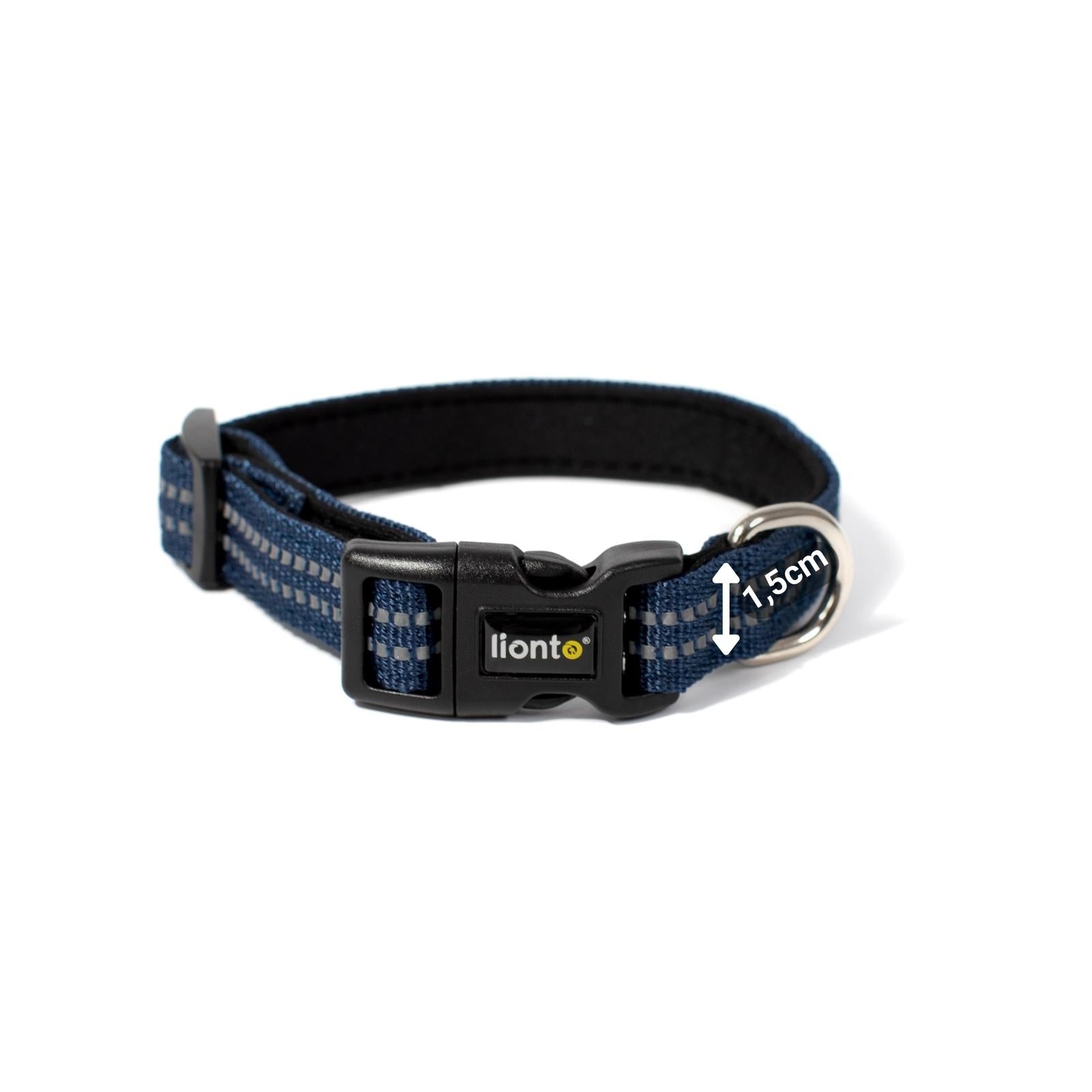 Collar para perros acolchado, reflectante e impermeable