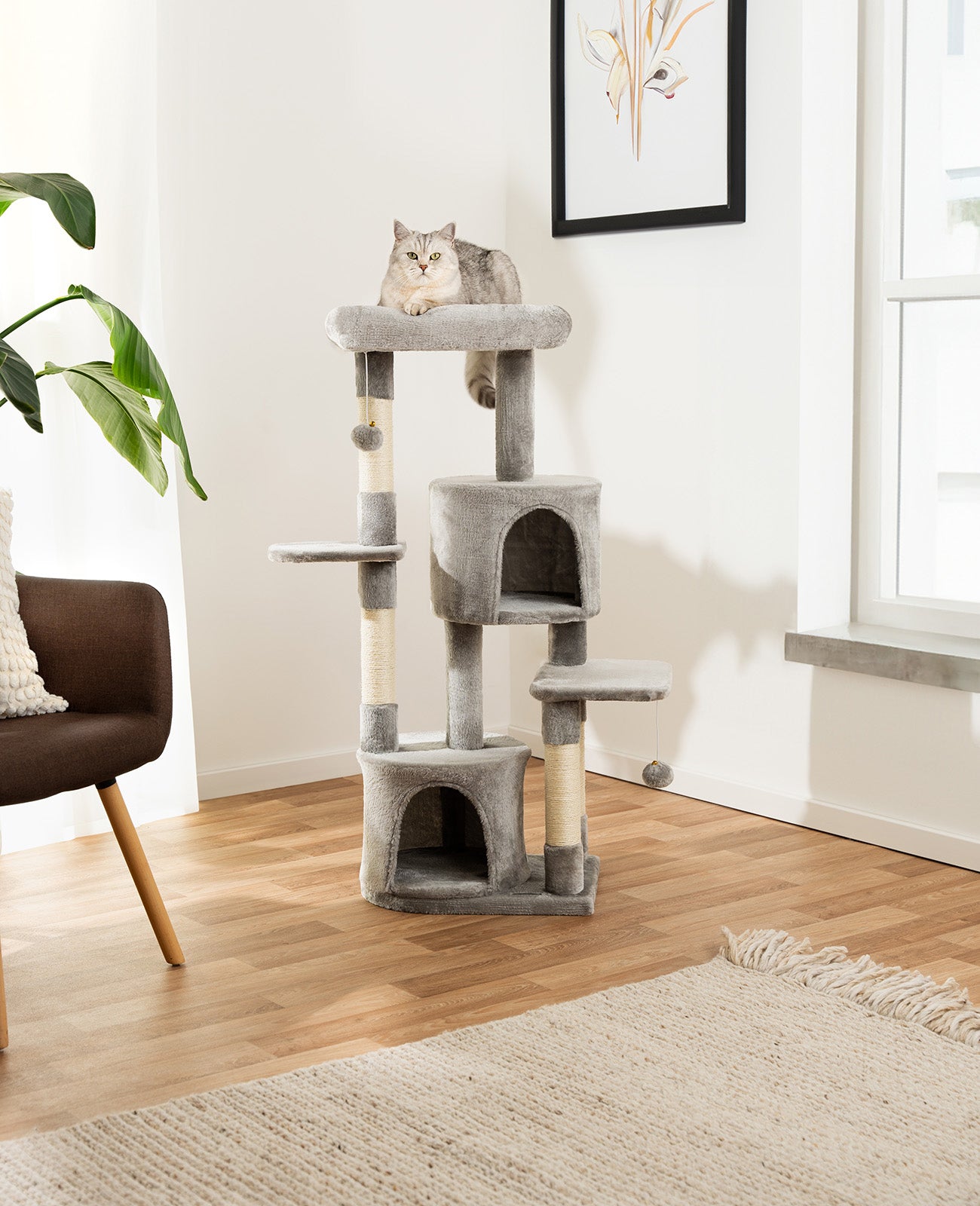 Poste rascador, 115 cm