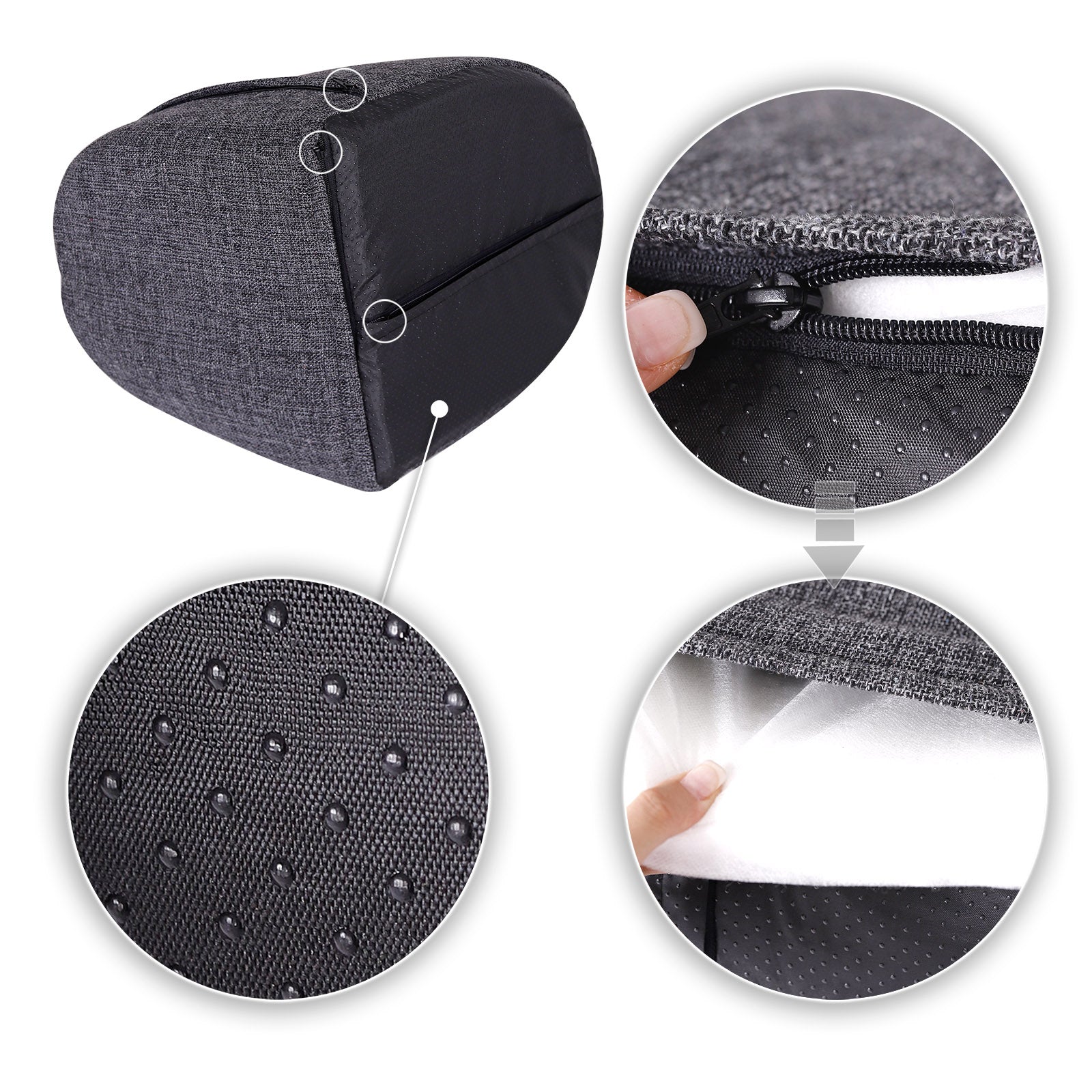 Cueva para gatos con cojín reversible