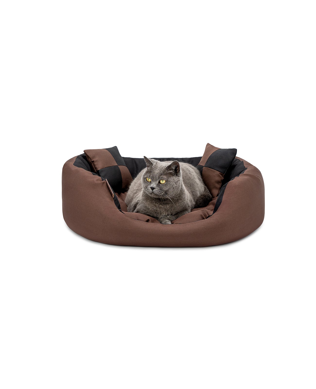 Cama para gatos 4 en 1 con cojín reversible