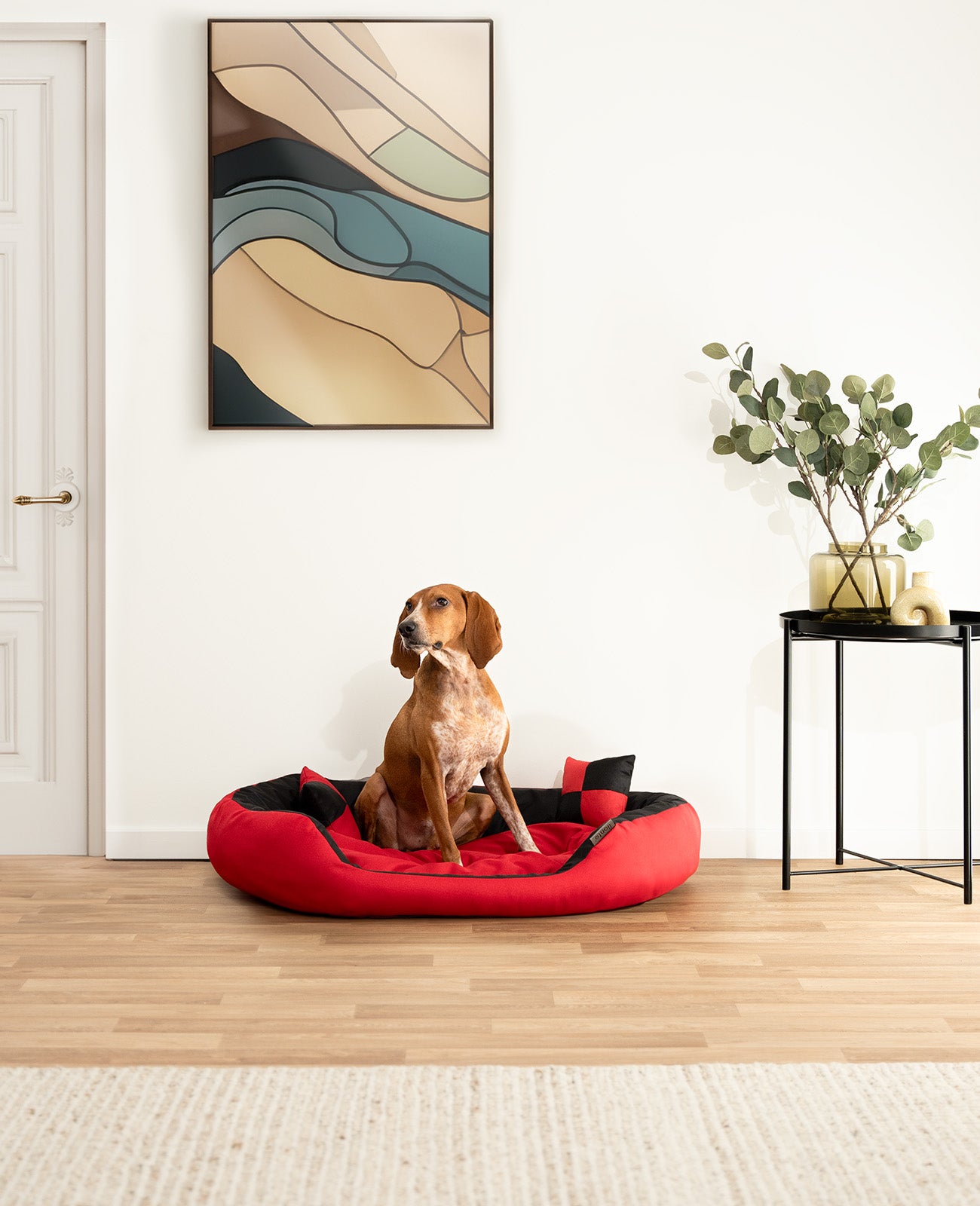 Cama para perros 4 en 1 con cojín reversible