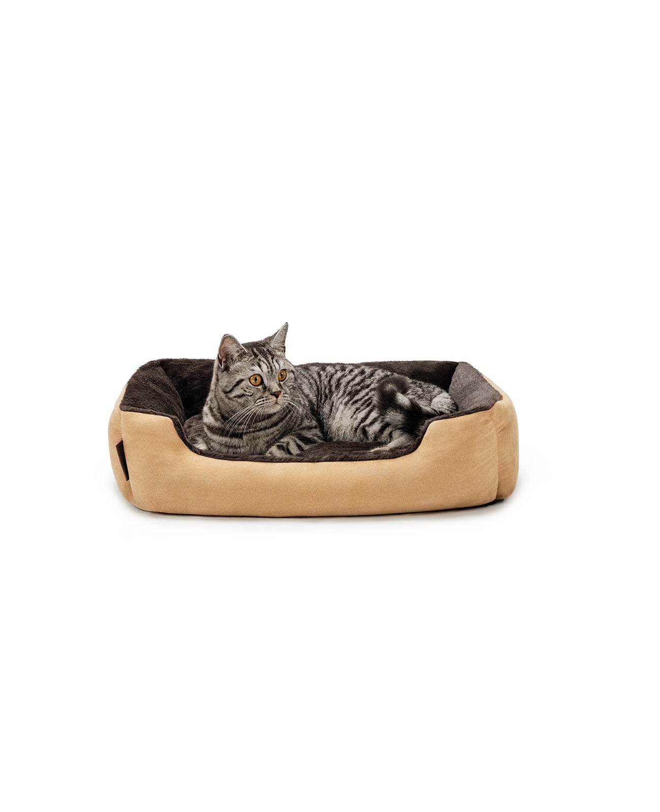 Cama para gatos con cojín reversible