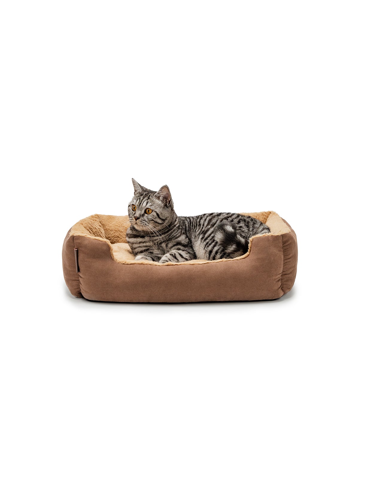 Cama para gatos con cojín reversible