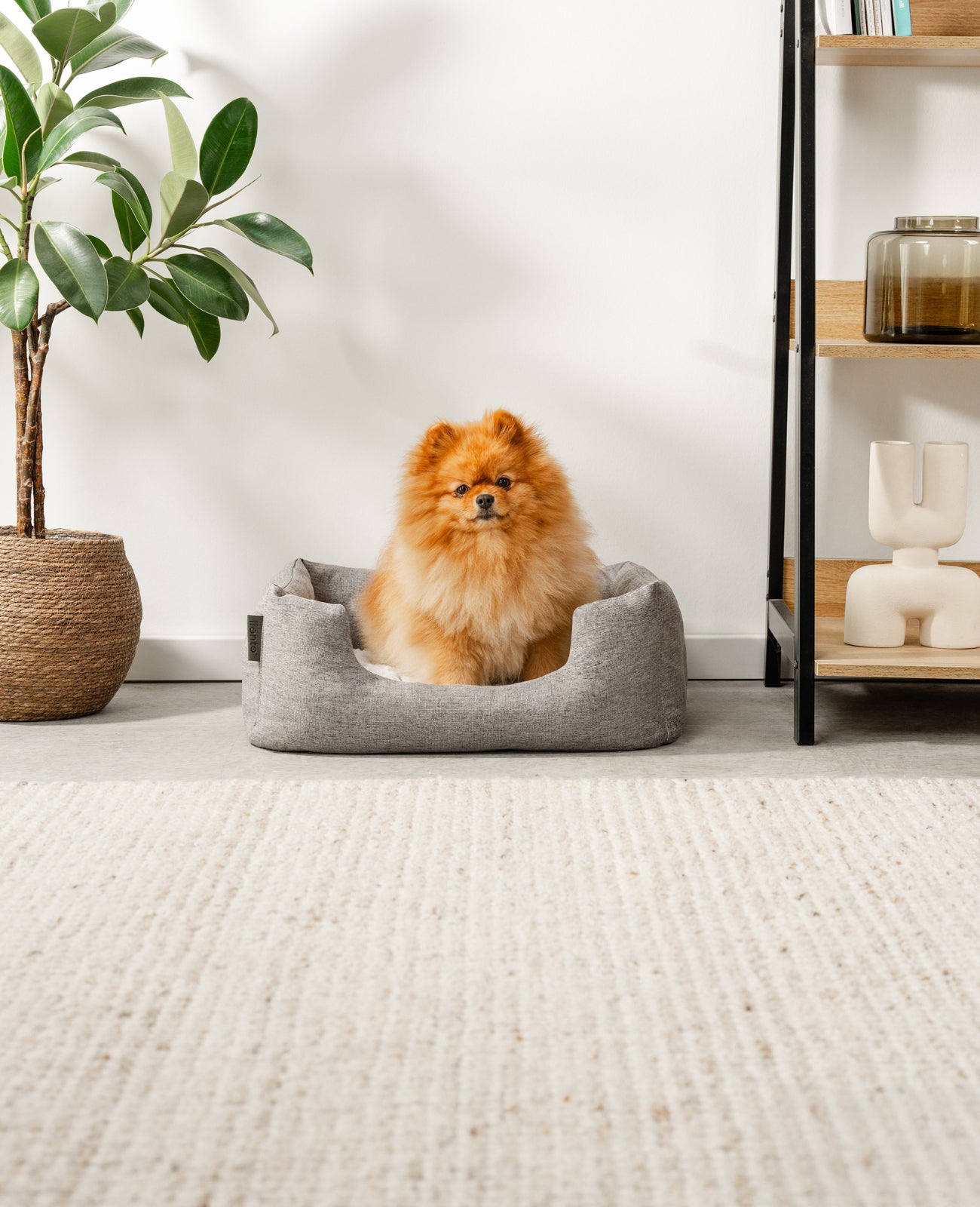 Cama para perros con cojín reversible