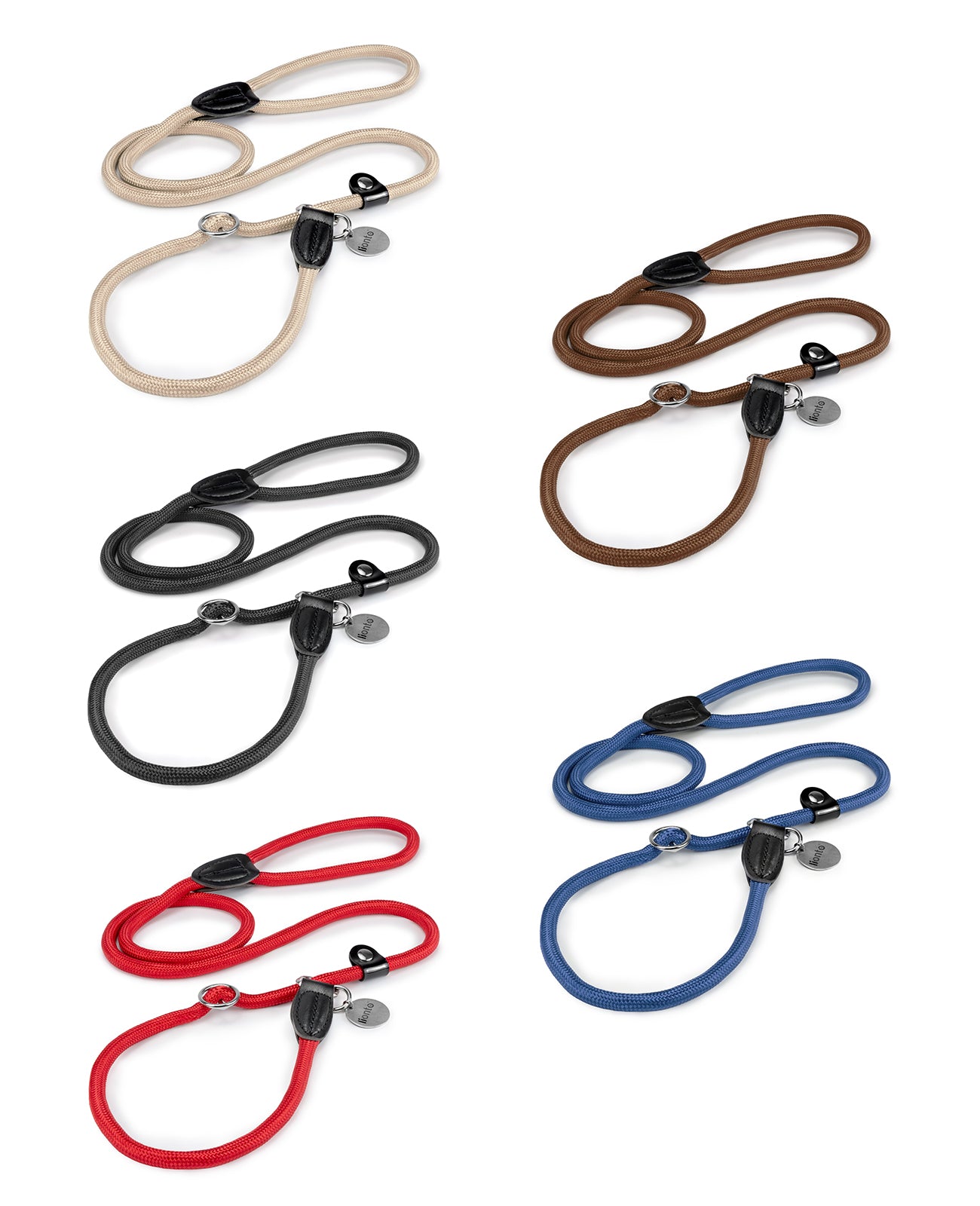 Correa para perros con tope