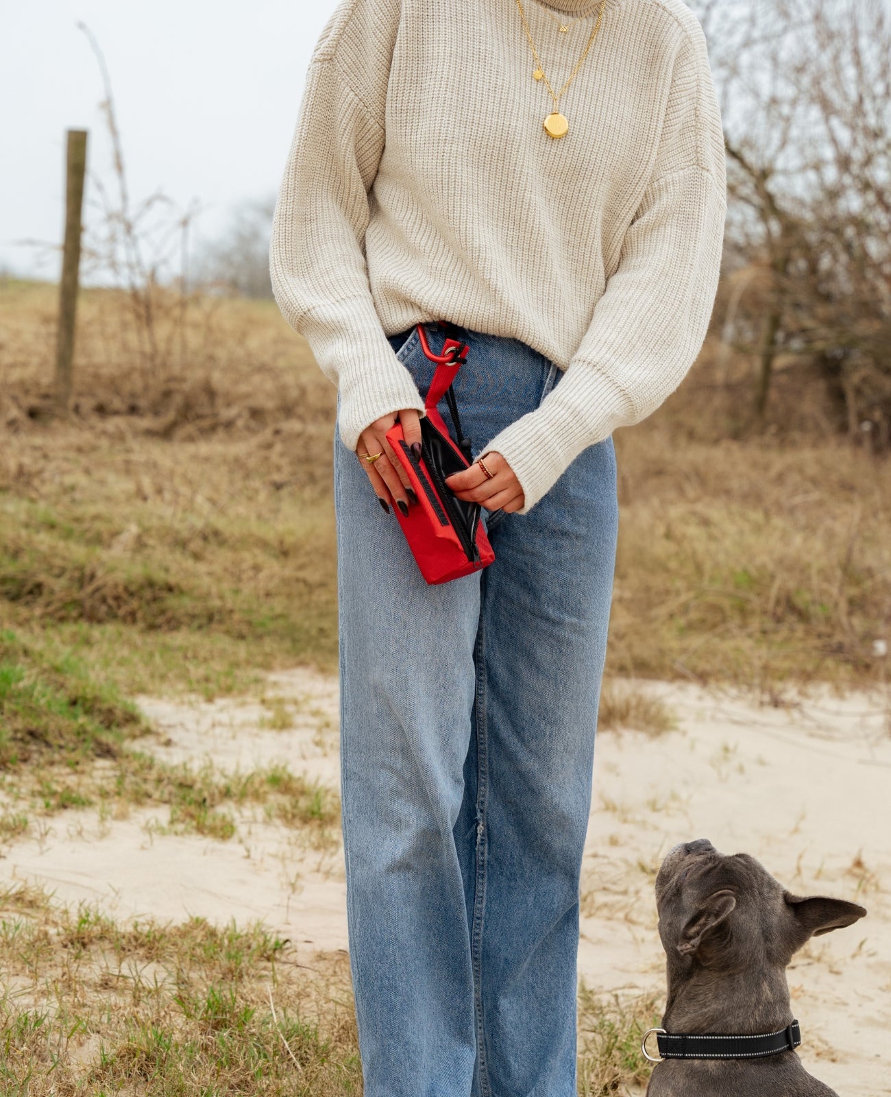 Bolsa de regalo personalizada con cordón