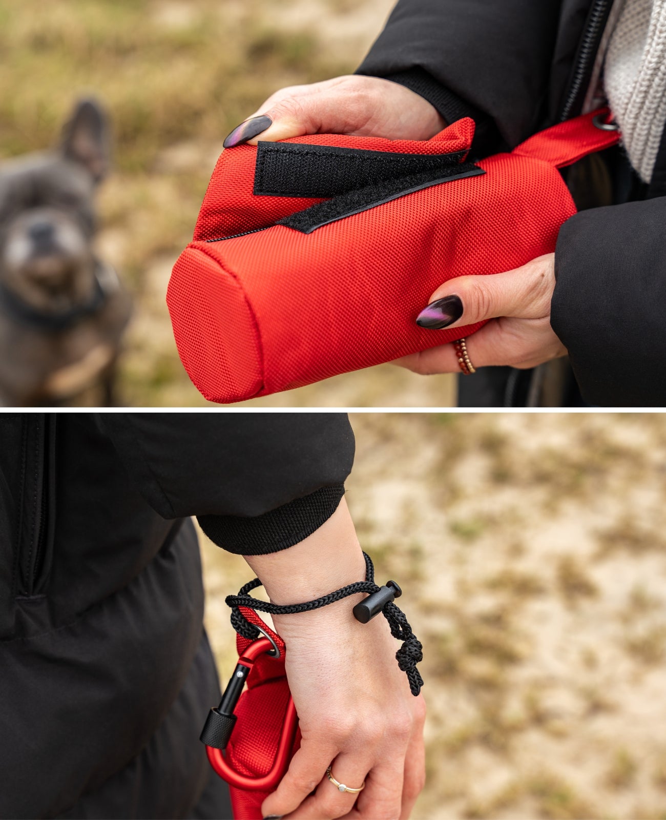 Bolsa de alimentación con cordón