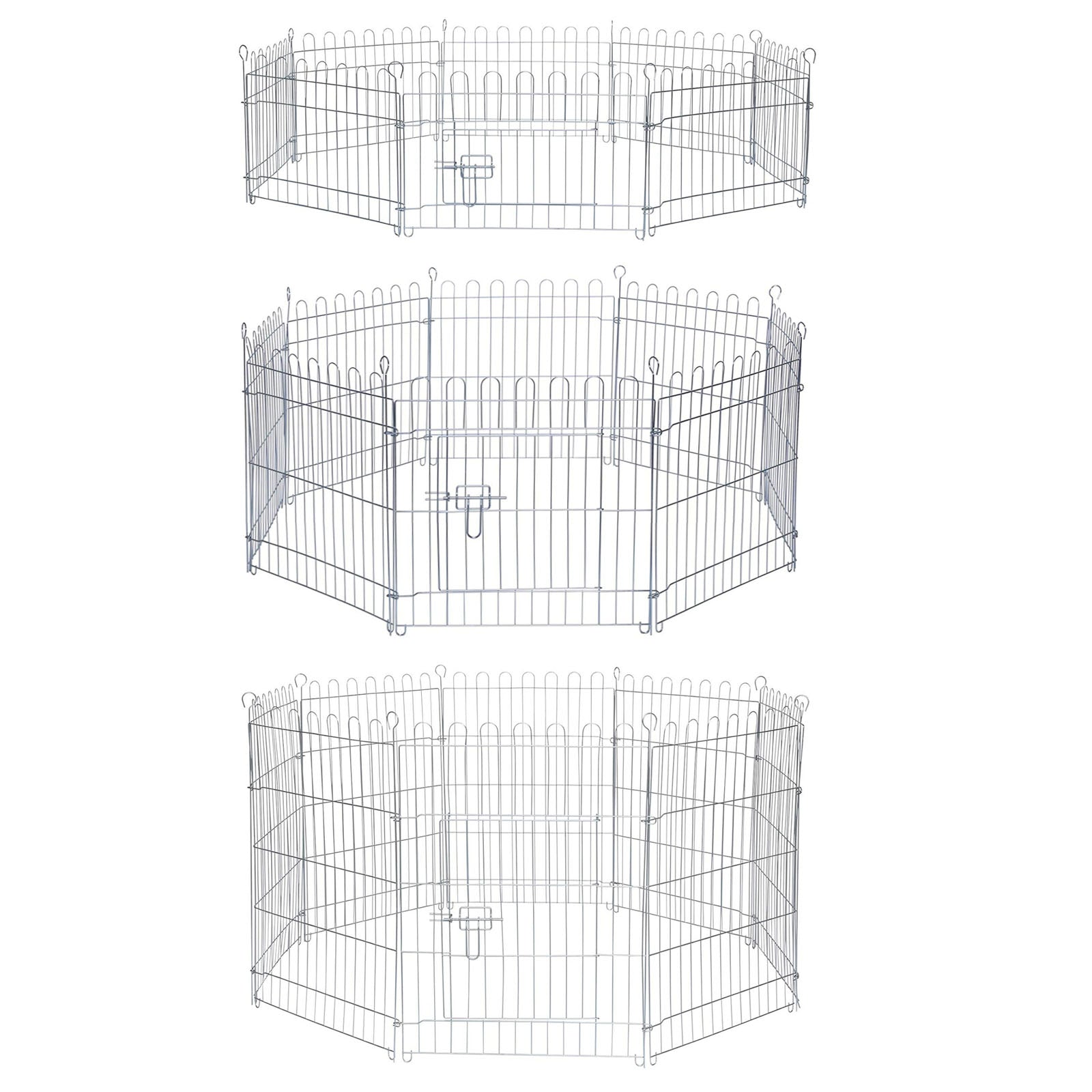 Recinto exterior de metal para animales pequeños y roedores