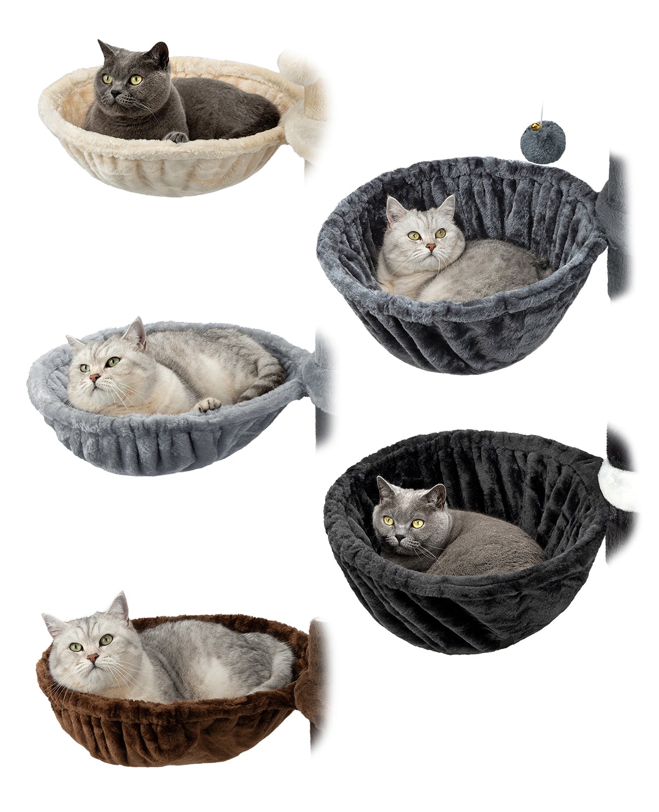 Hamaca Hecha de Felpa, 15 - 25 cm