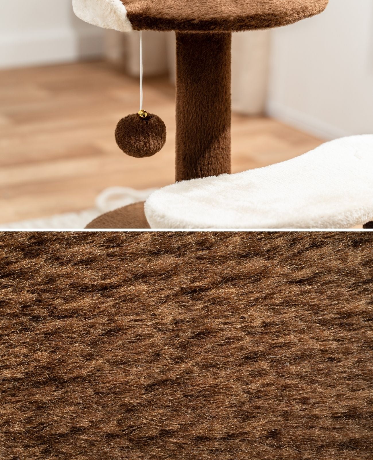 Poste rascador para gatos altura 65 cm