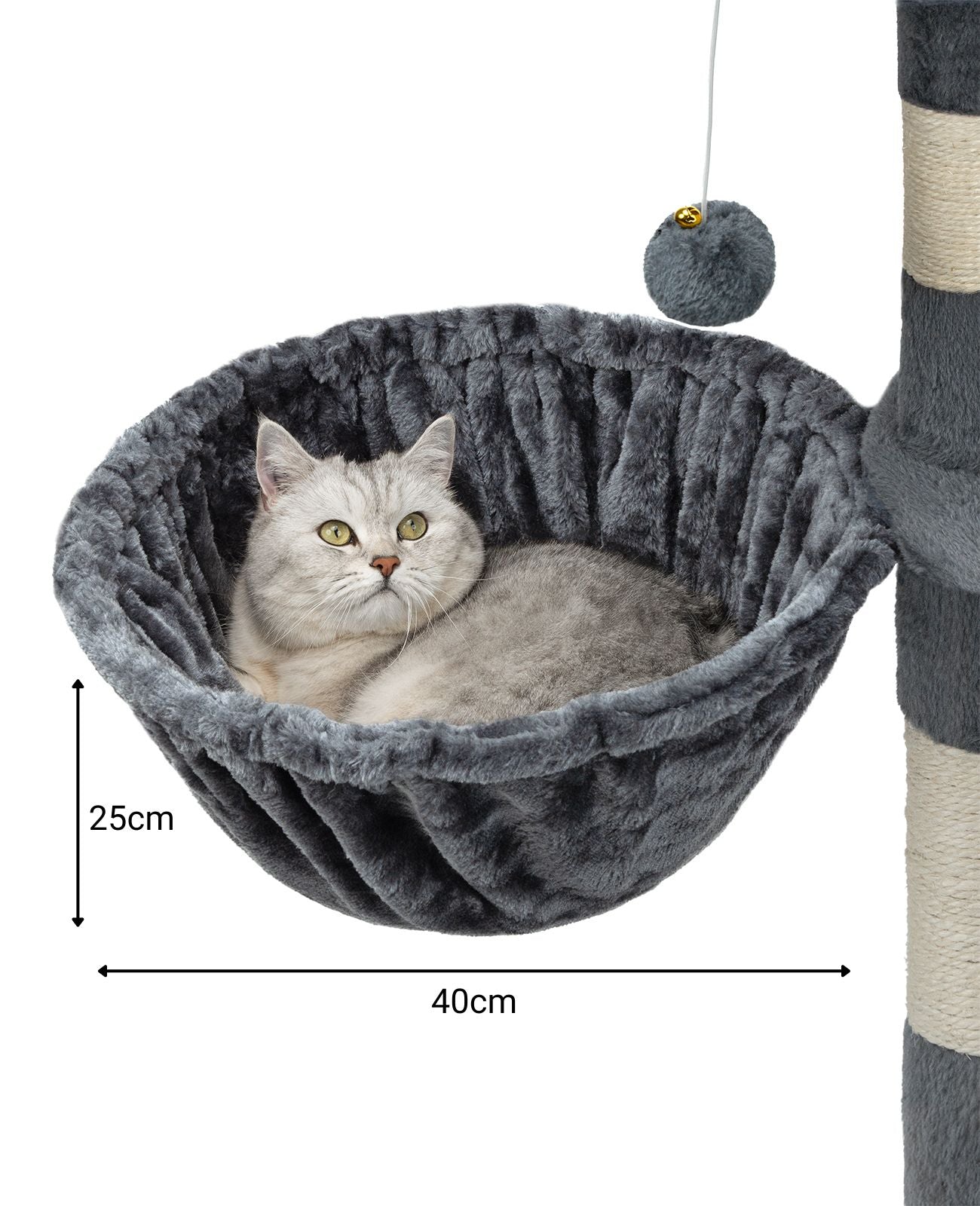 Hamaca Hecha de Felpa, 15 - 25 cm