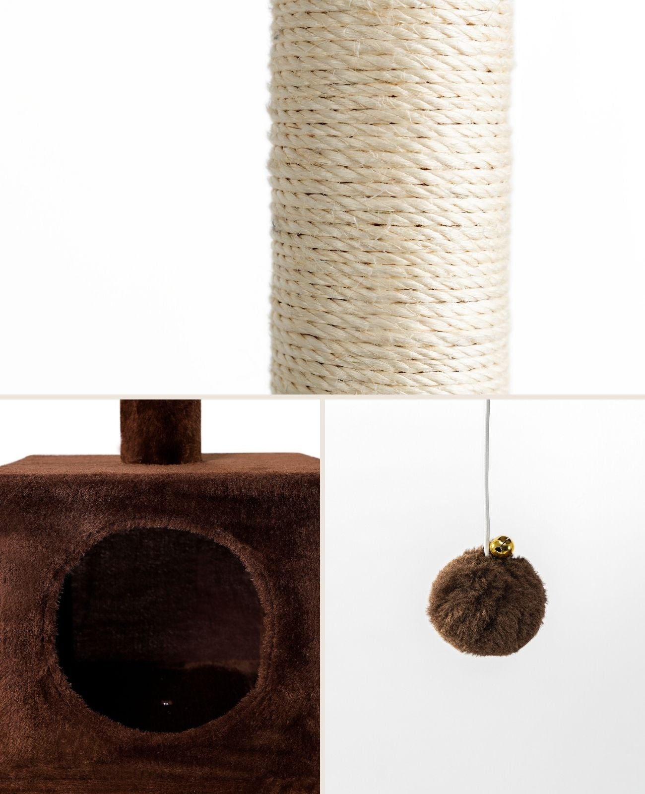 Árbol rascador para gatos árbol para escalar altura 85 cm varios colores
