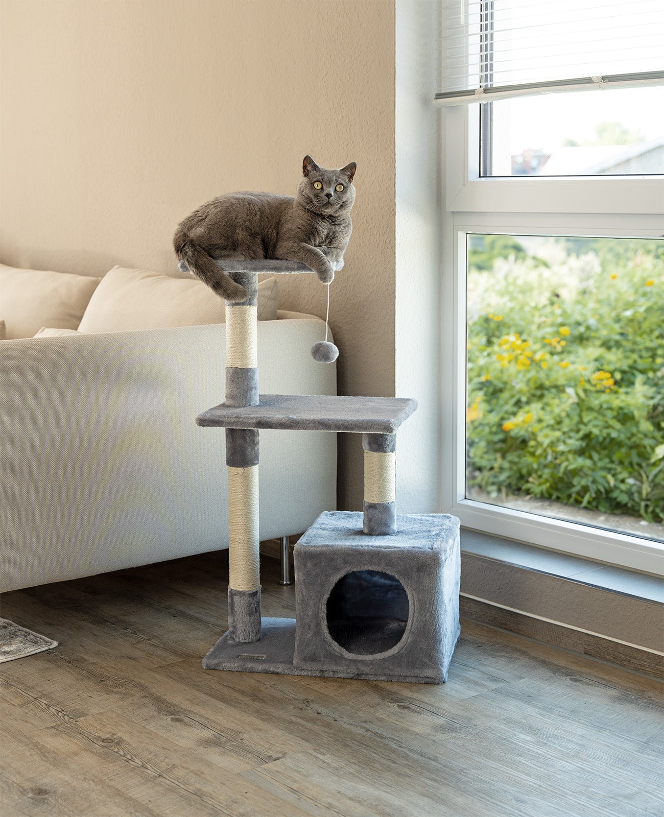 Árbol rascador para gatos árbol para escalar altura 85 cm varios colores