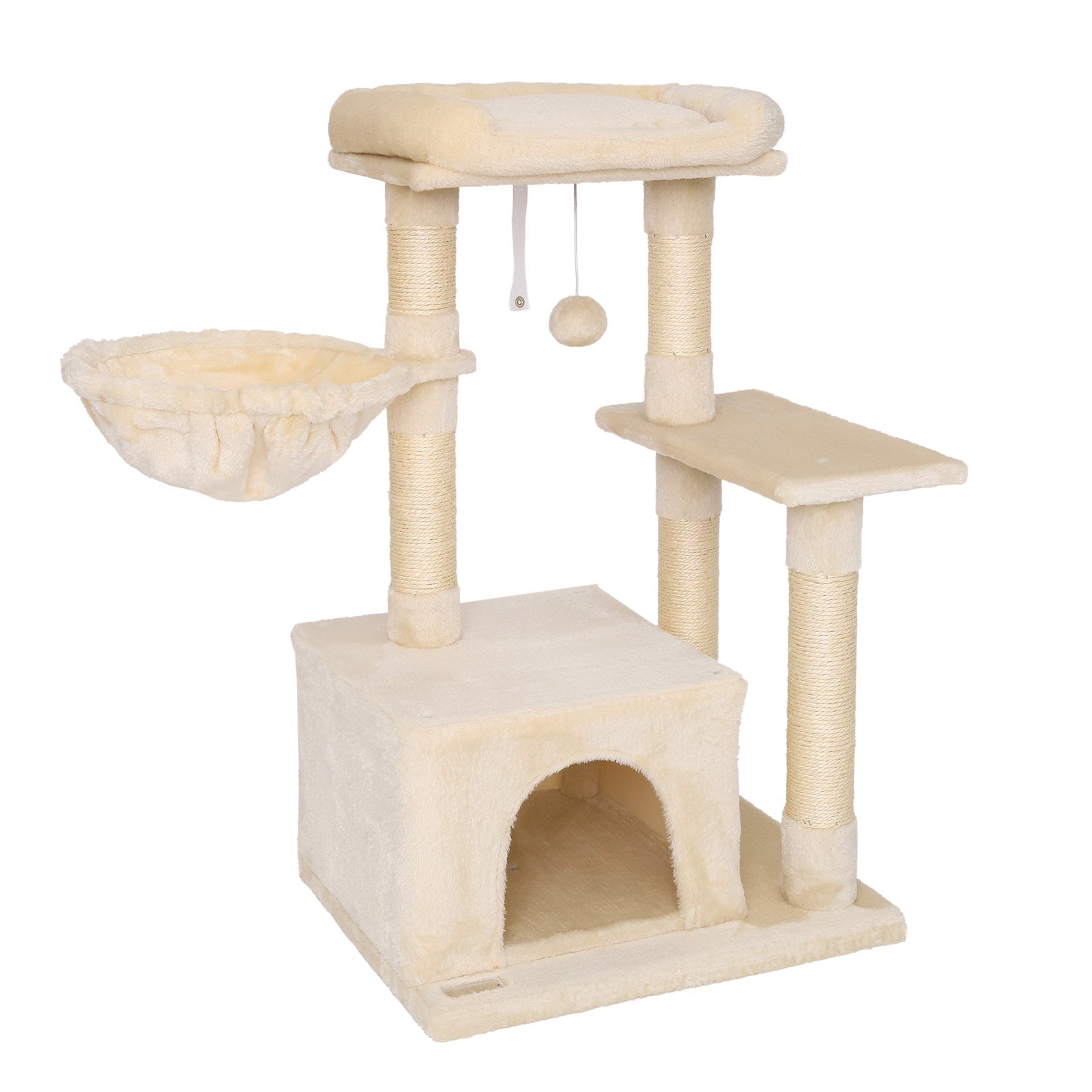 Poste rascador para gatos altura 85 cm