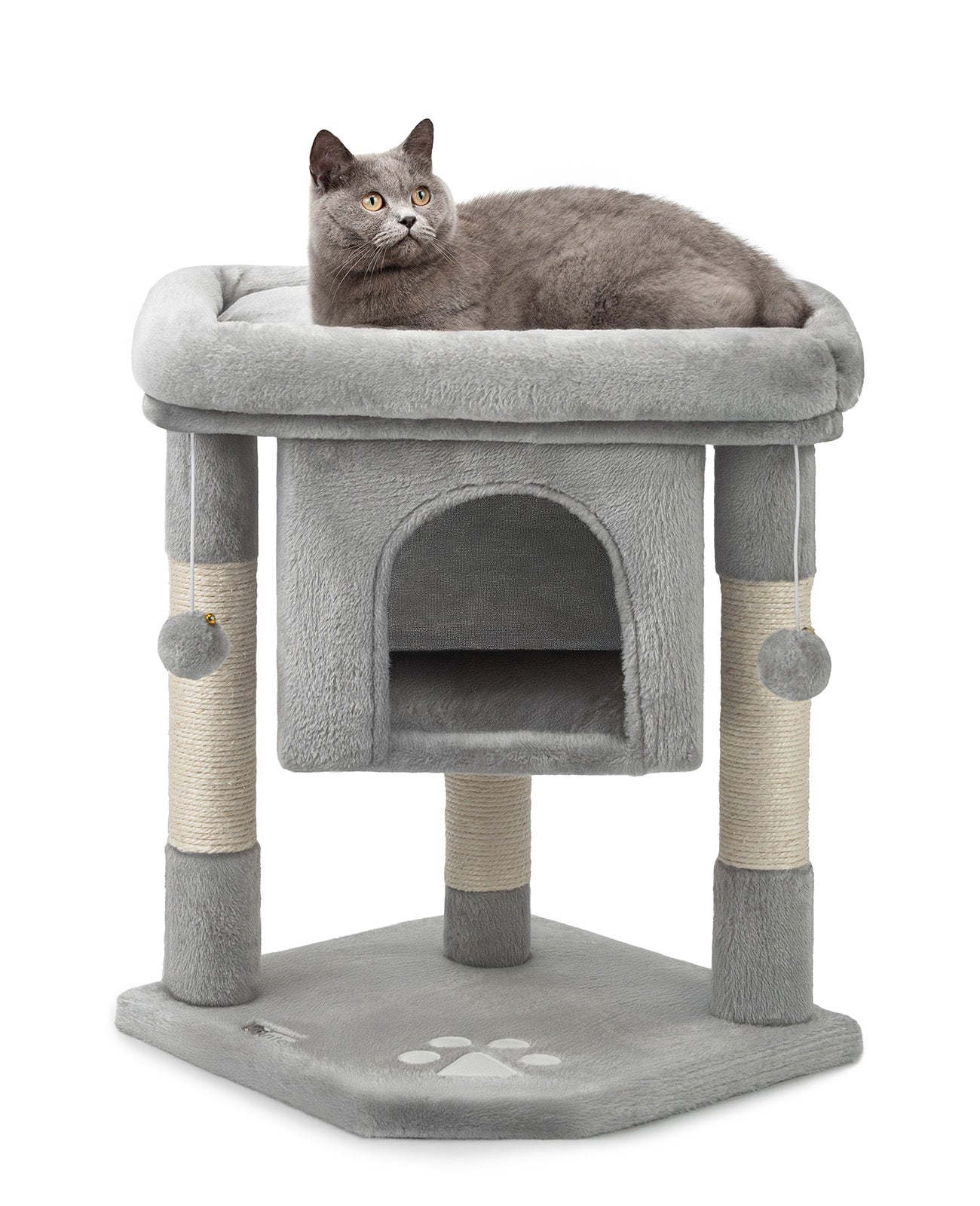 Poste rascador para gatos, 60 cm