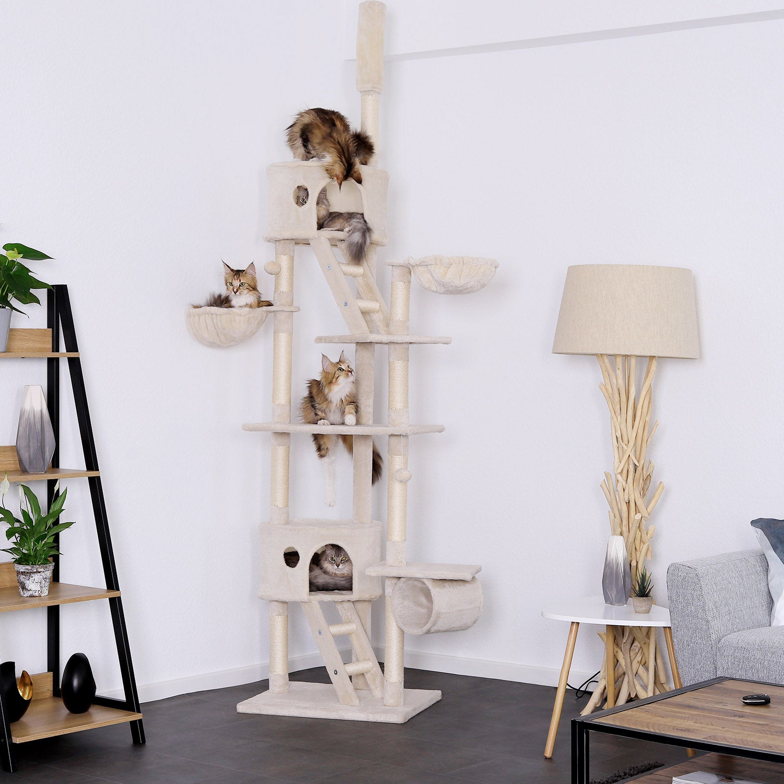 Árbol para gatos XXL de altura regulable