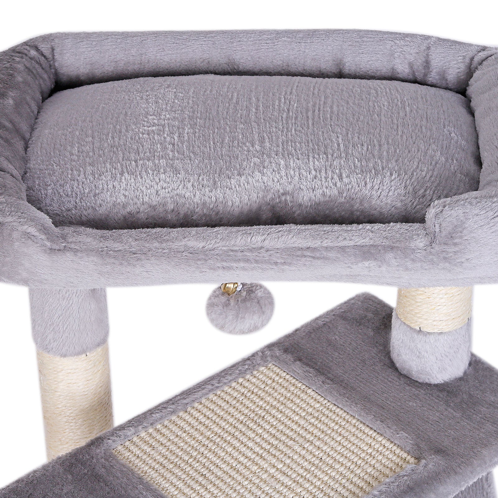 Poste rascador para gatos, 75 cm