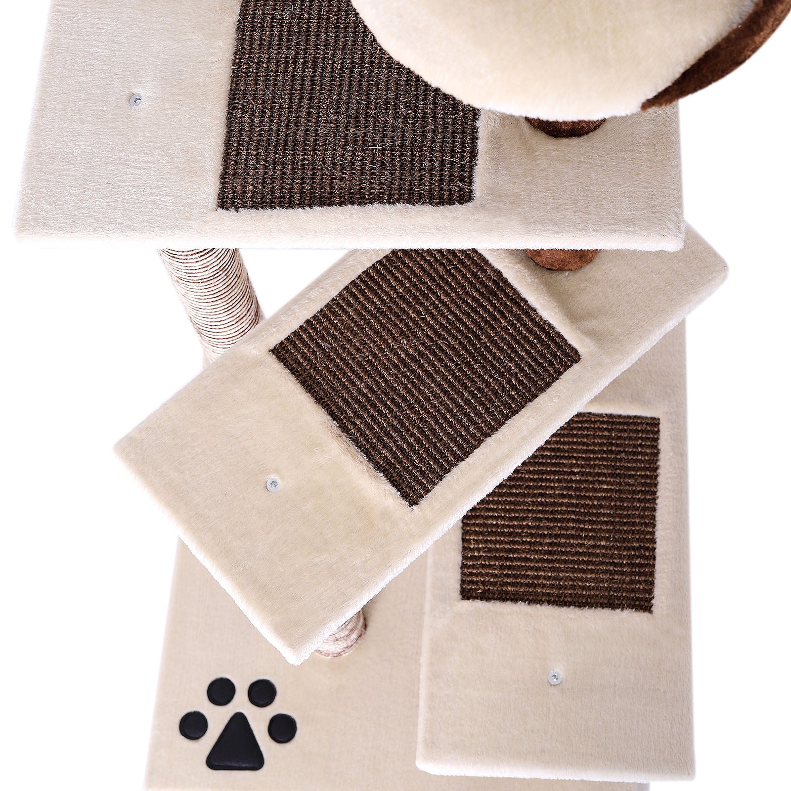 Poste rascador para gatos altura 100 cm