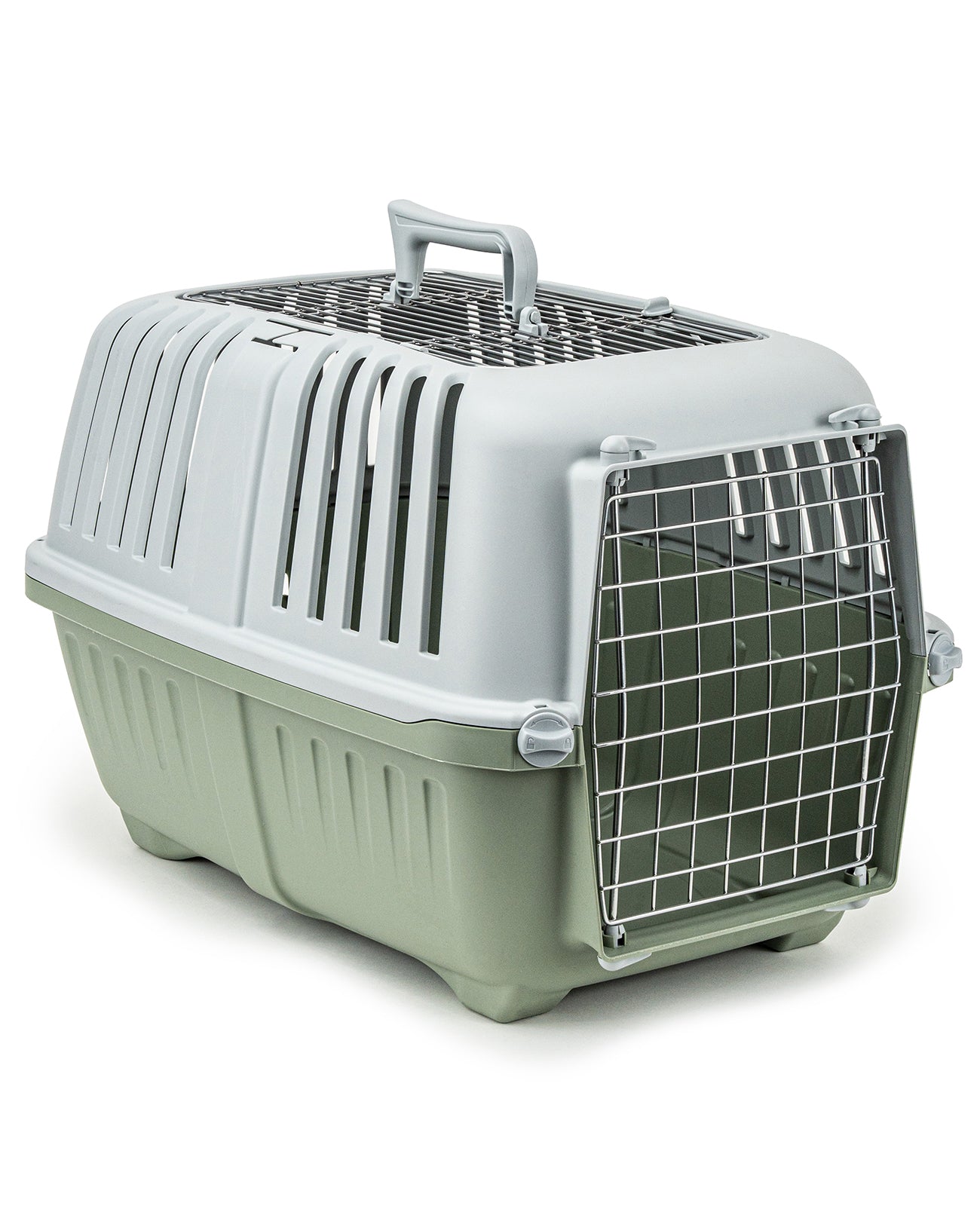 lionto Caja de transporte con puerta metálica, 58,5x35,5x40 cm