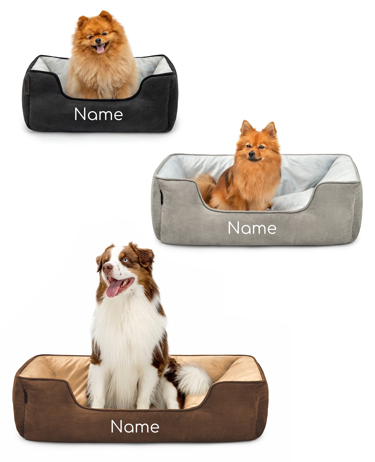 Cama para mascotas 2 en 1, personalizada