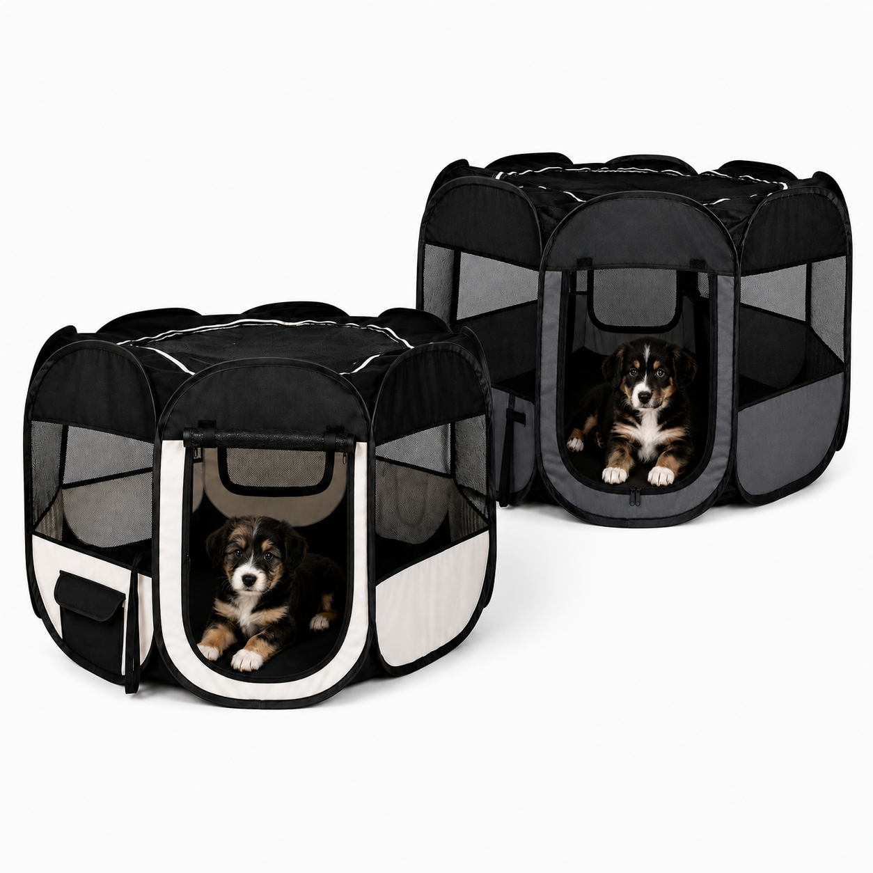 Parque para cachorros plegable