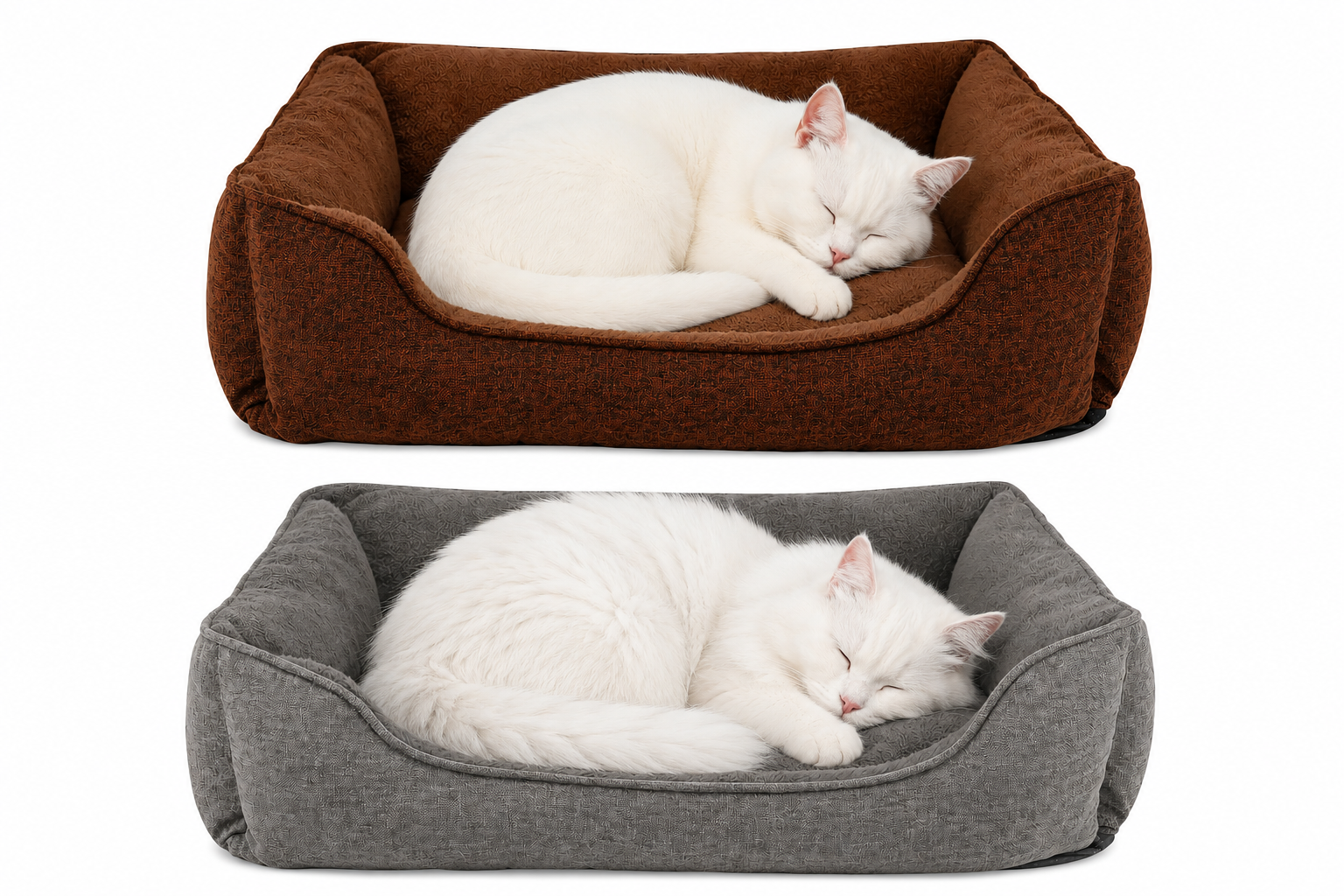 Cama para gatos con funda extraíble