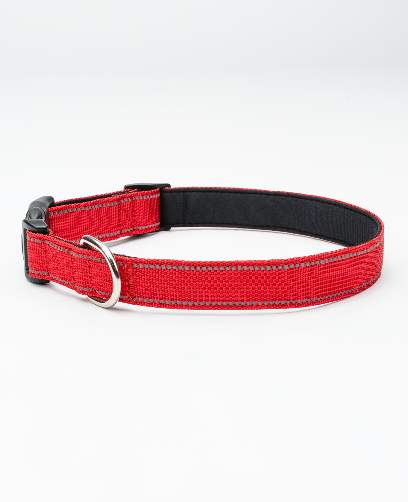 lionto Collar reflectante para perro de nylon acolchado, varias tallas y colores