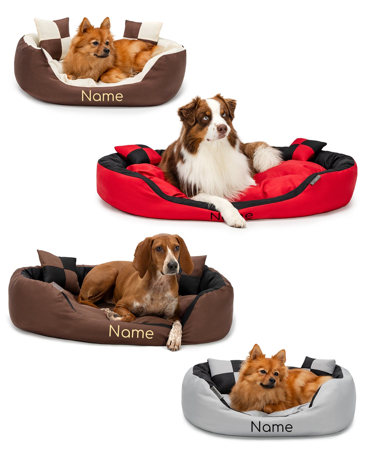 Cama personalizada para mascotas 4 en 1