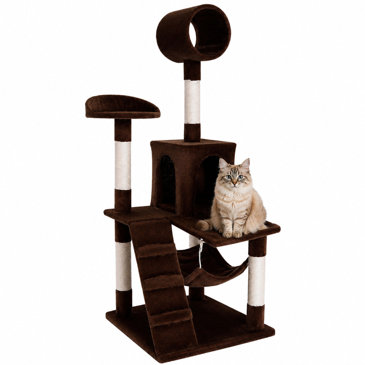 Poste rascador para gatos altura 133 cm