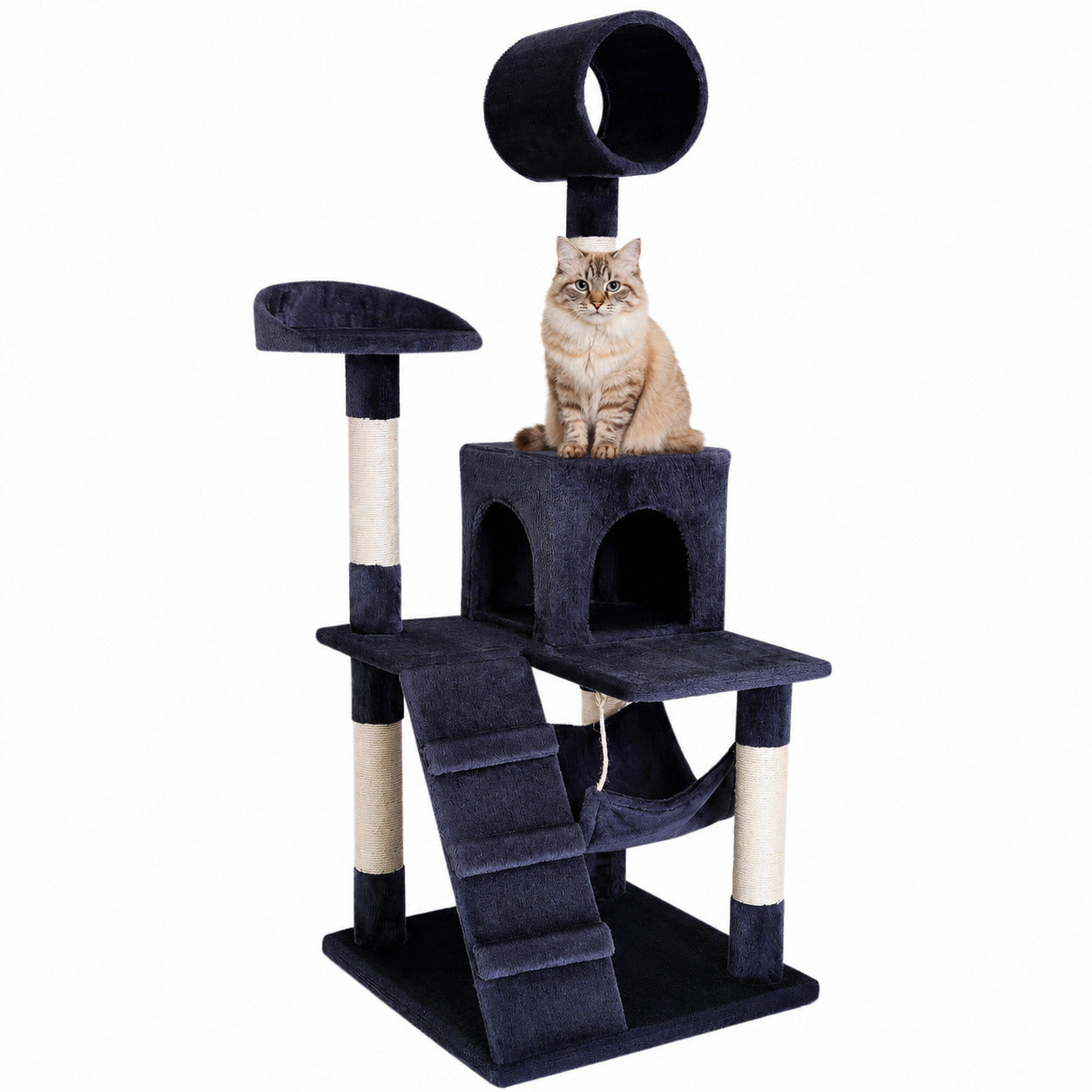 Poste rascador para gatos altura 133 cm