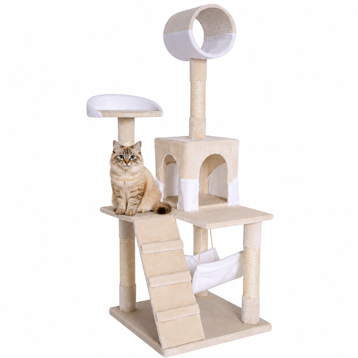 Poste rascador para gatos altura 133 cm