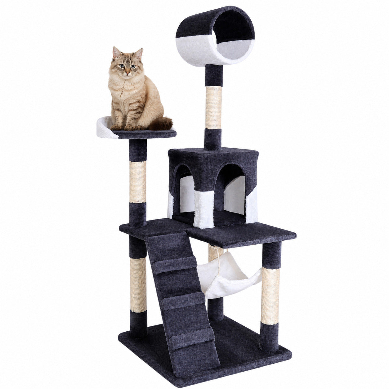Poste rascador para gatos altura 133 cm