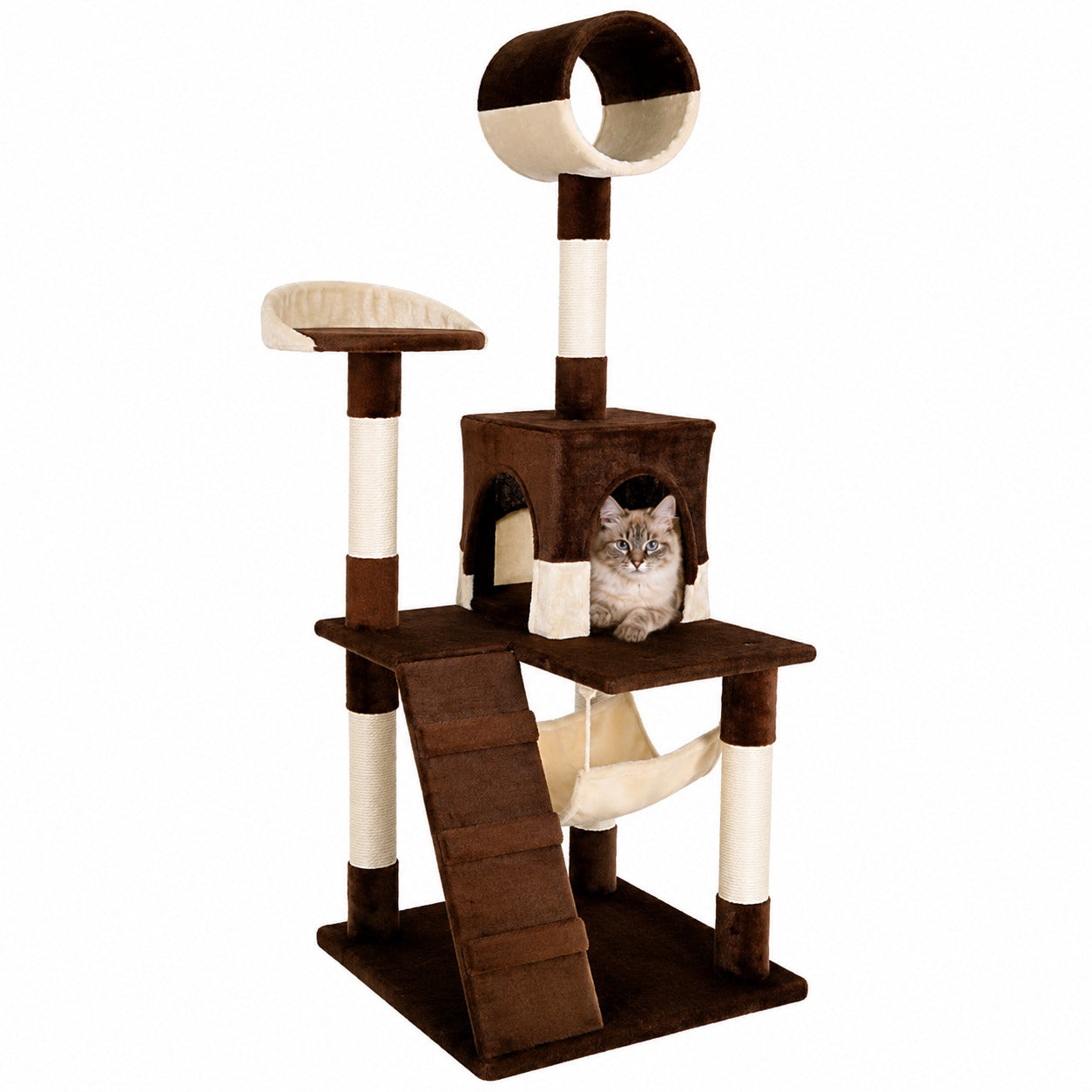 Poste rascador para gatos altura 133 cm