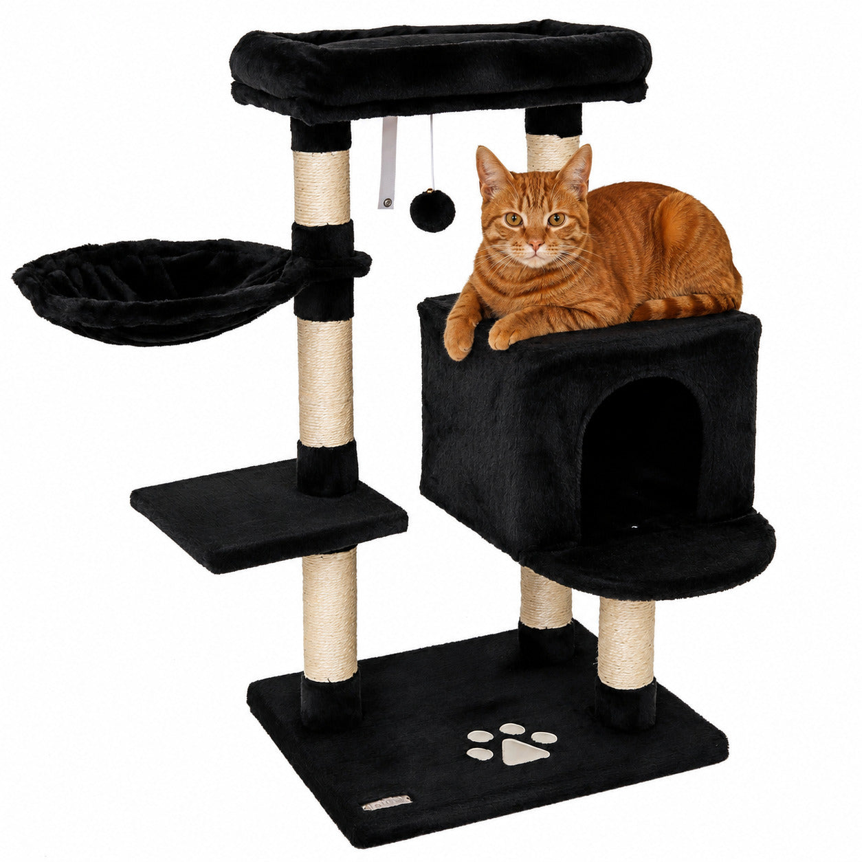 Poste rascador para gatos altura 93 cm