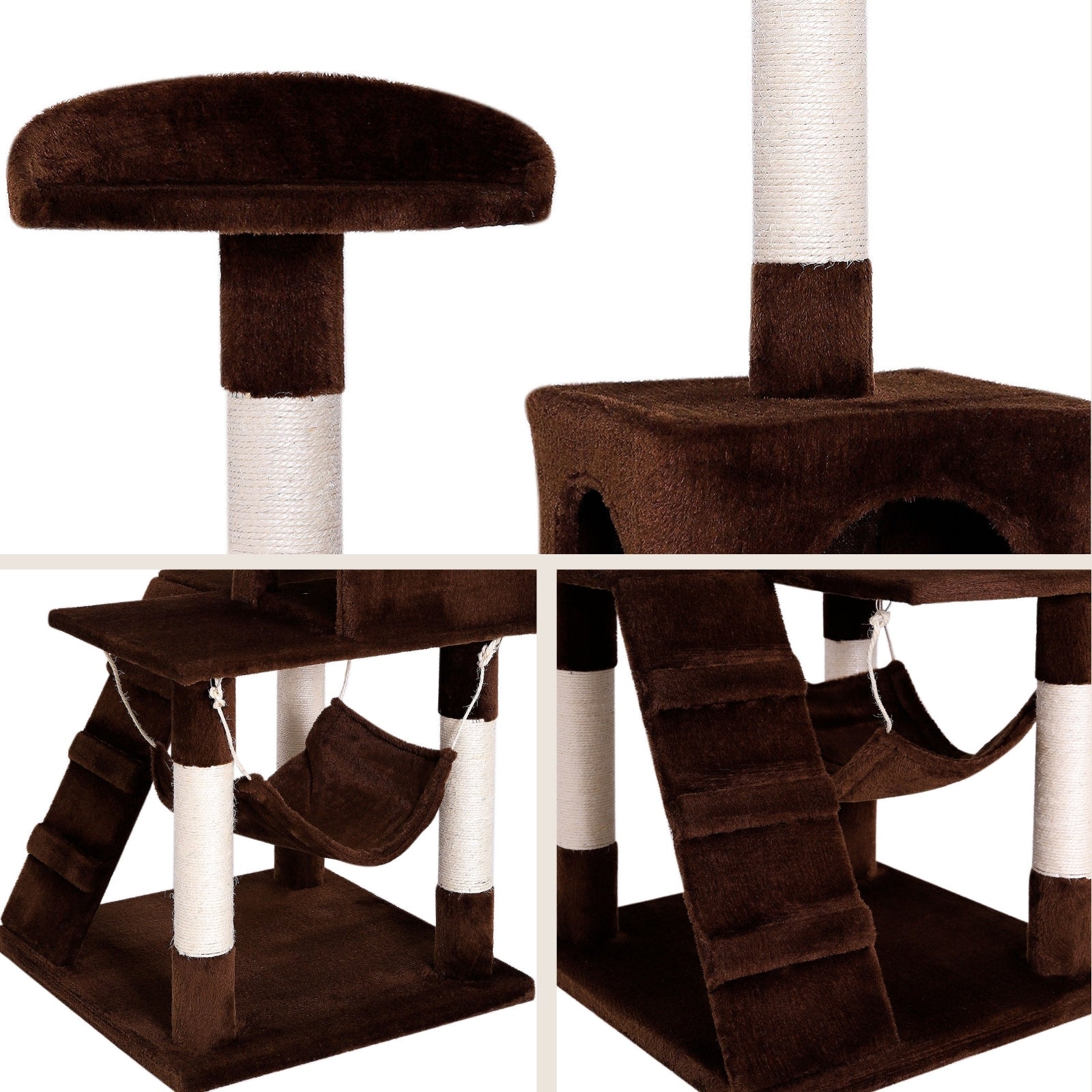 Poste rascador para gatos altura 133 cm