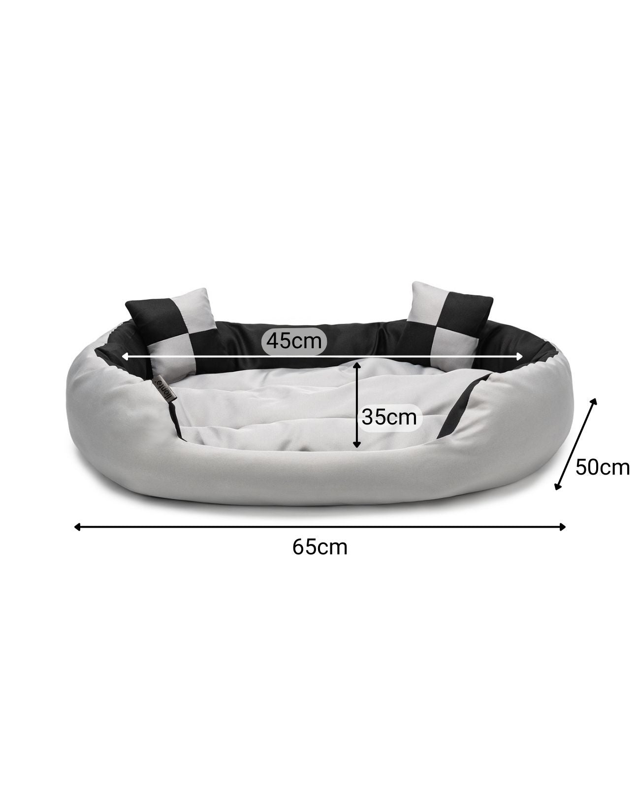 Cama para perros 4 en 1 con cojín reversible