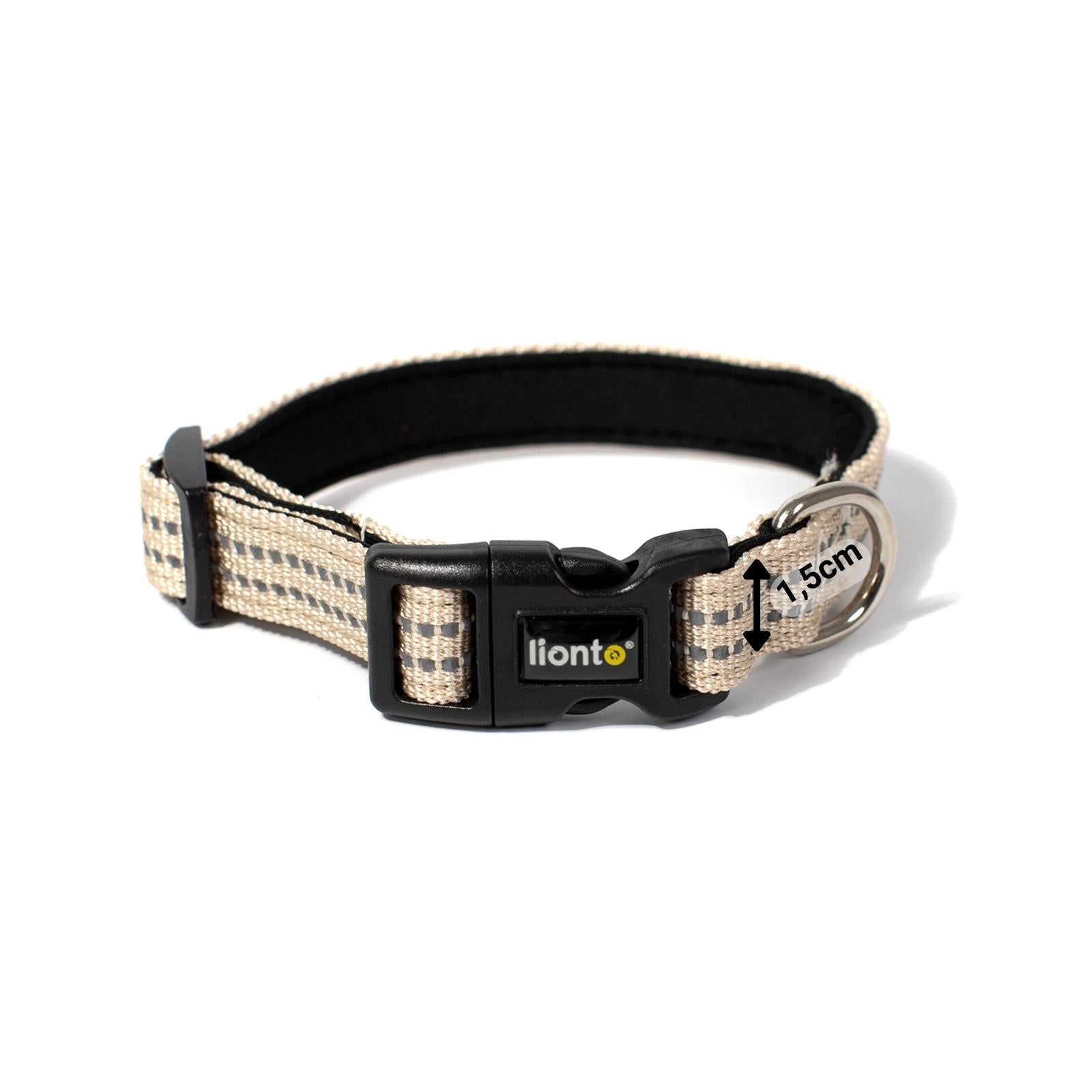 Collar para perros acolchado, reflectante e impermeable