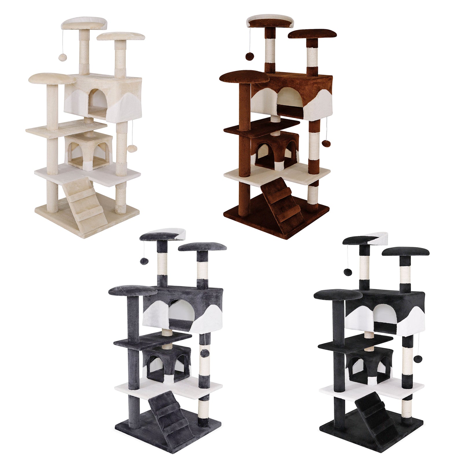 Poste rascador para gatos altura 130 cm