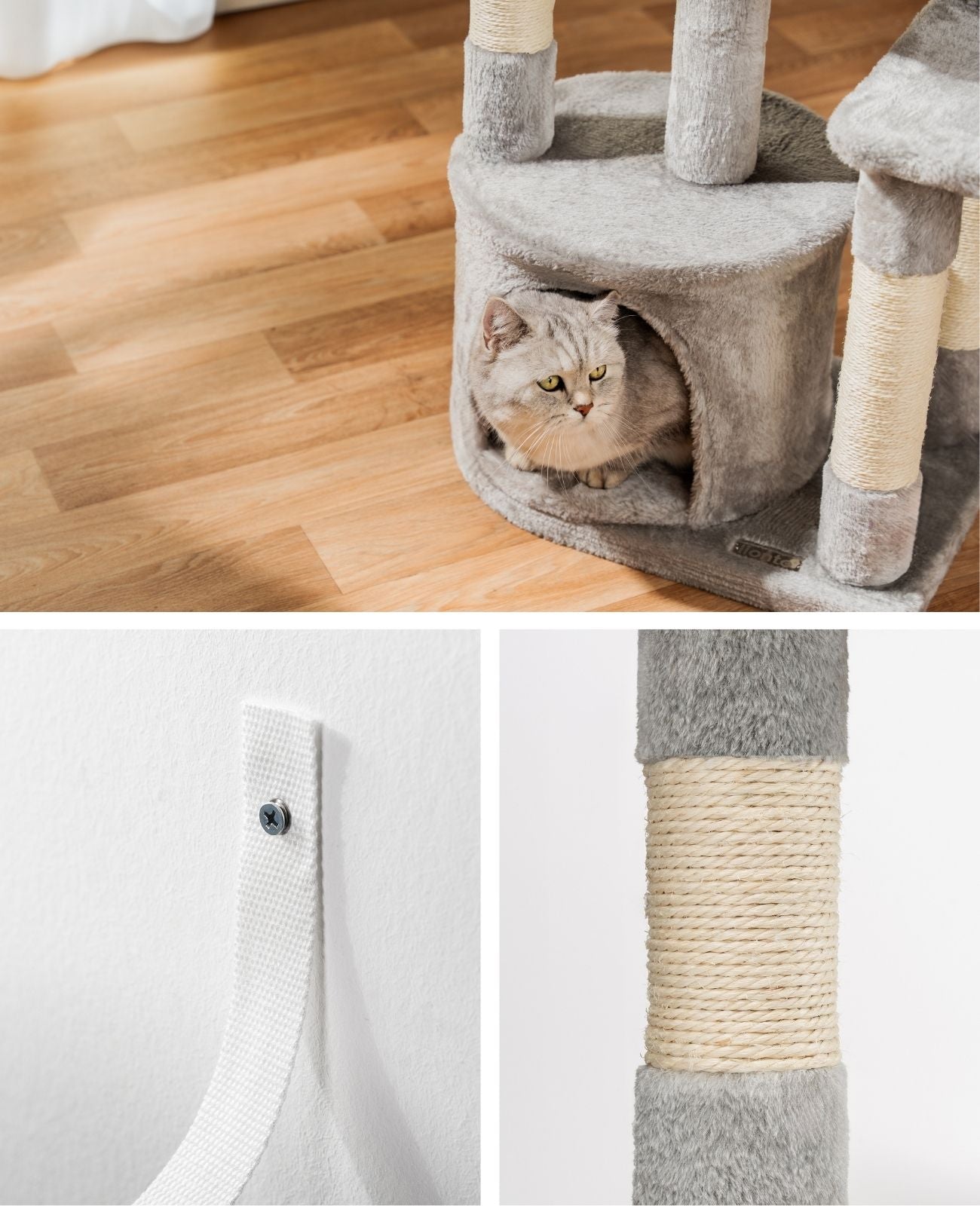 Poste rascador, 115 cm