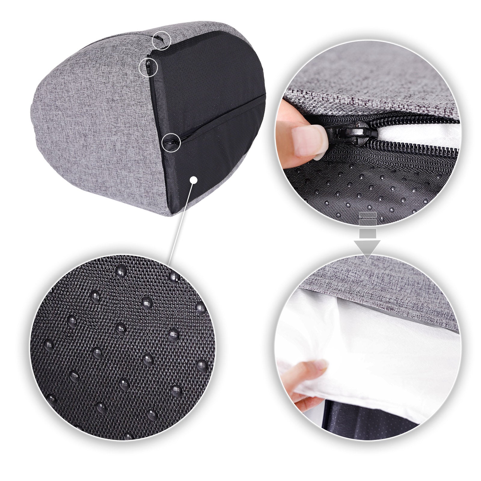 Cueva para gatos con cojín reversible