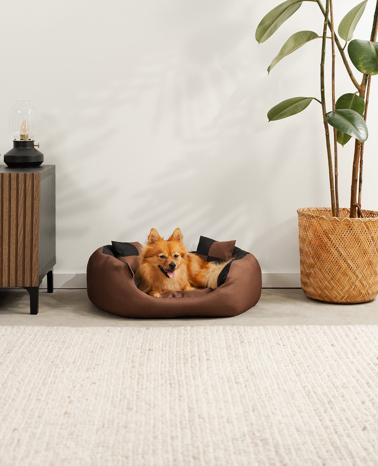 Cama para perros 4 en 1 con cojín reversible