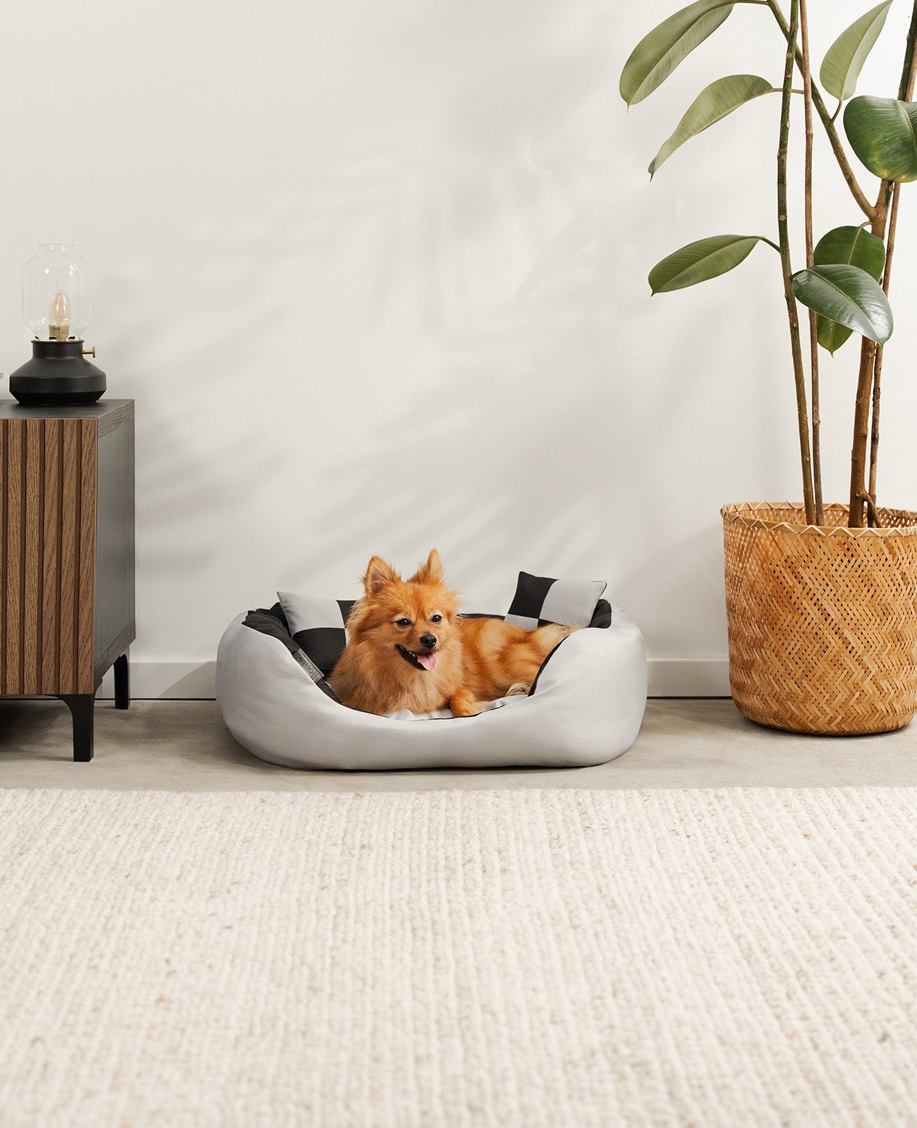 Cama para perros 4 en 1 con cojín reversible