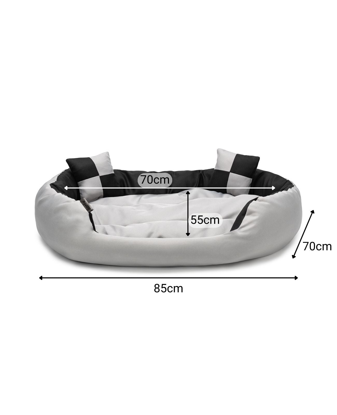 Cama para gatos 4 en 1 con cojín reversible