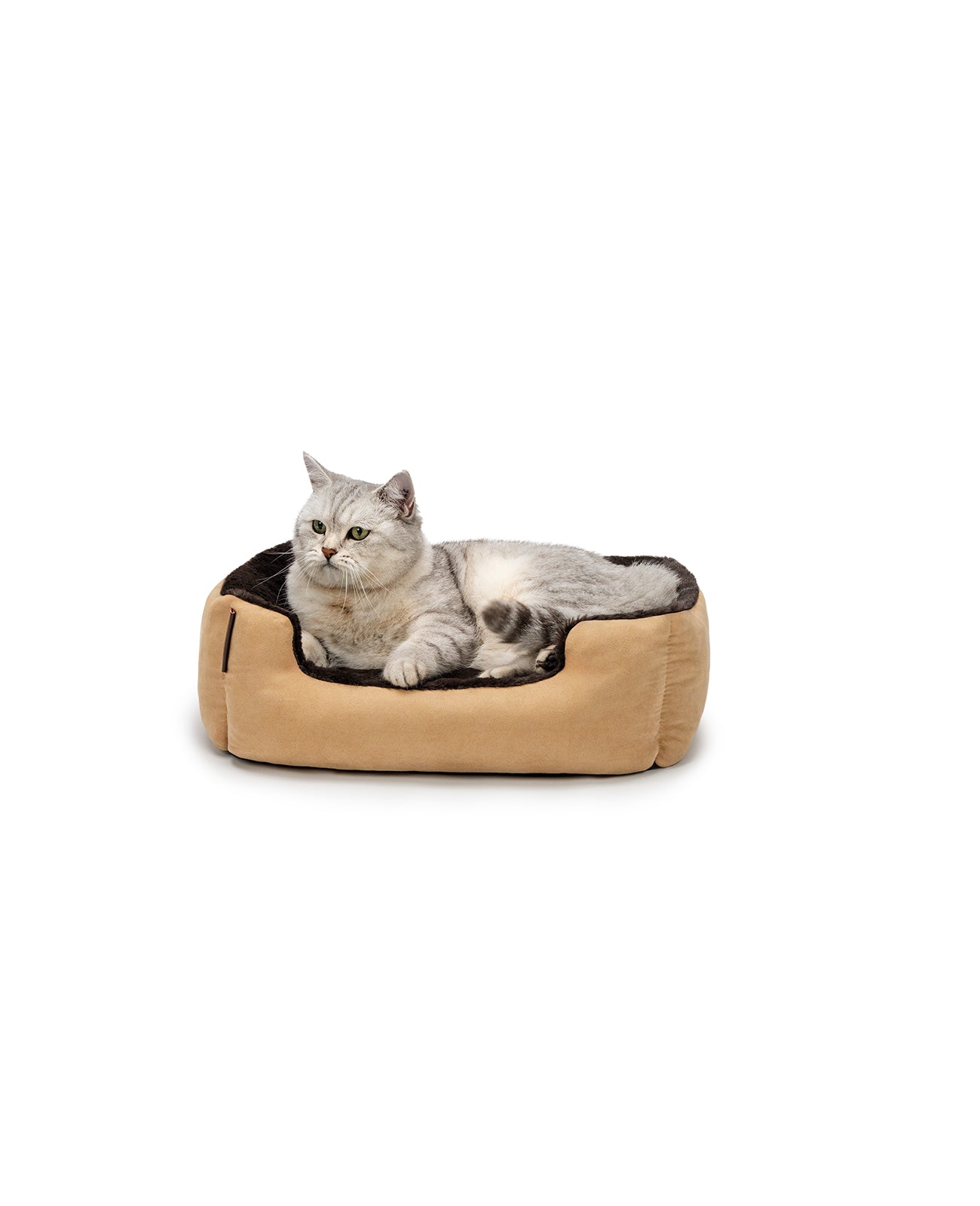 Cama para gatos con cojín reversible