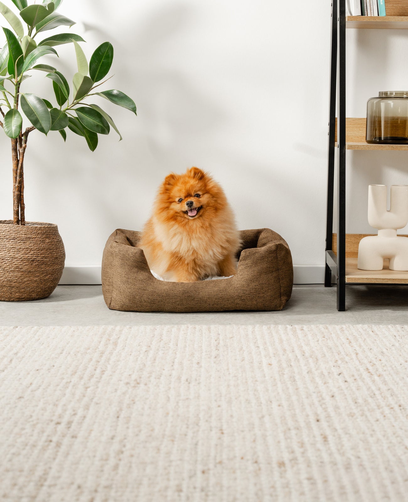 Cama para perros con cojín reversible