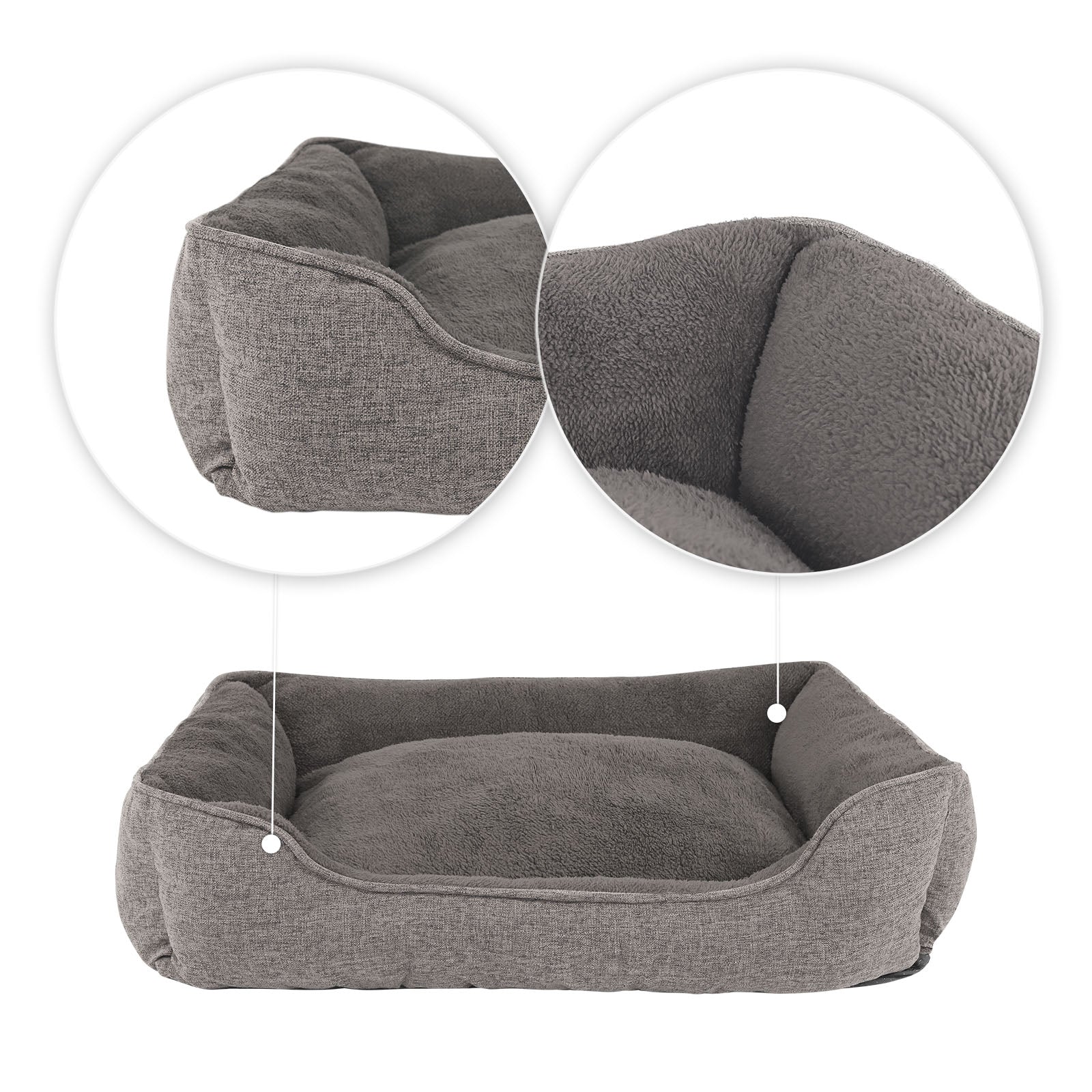 Cama para gatos con funda extraíble